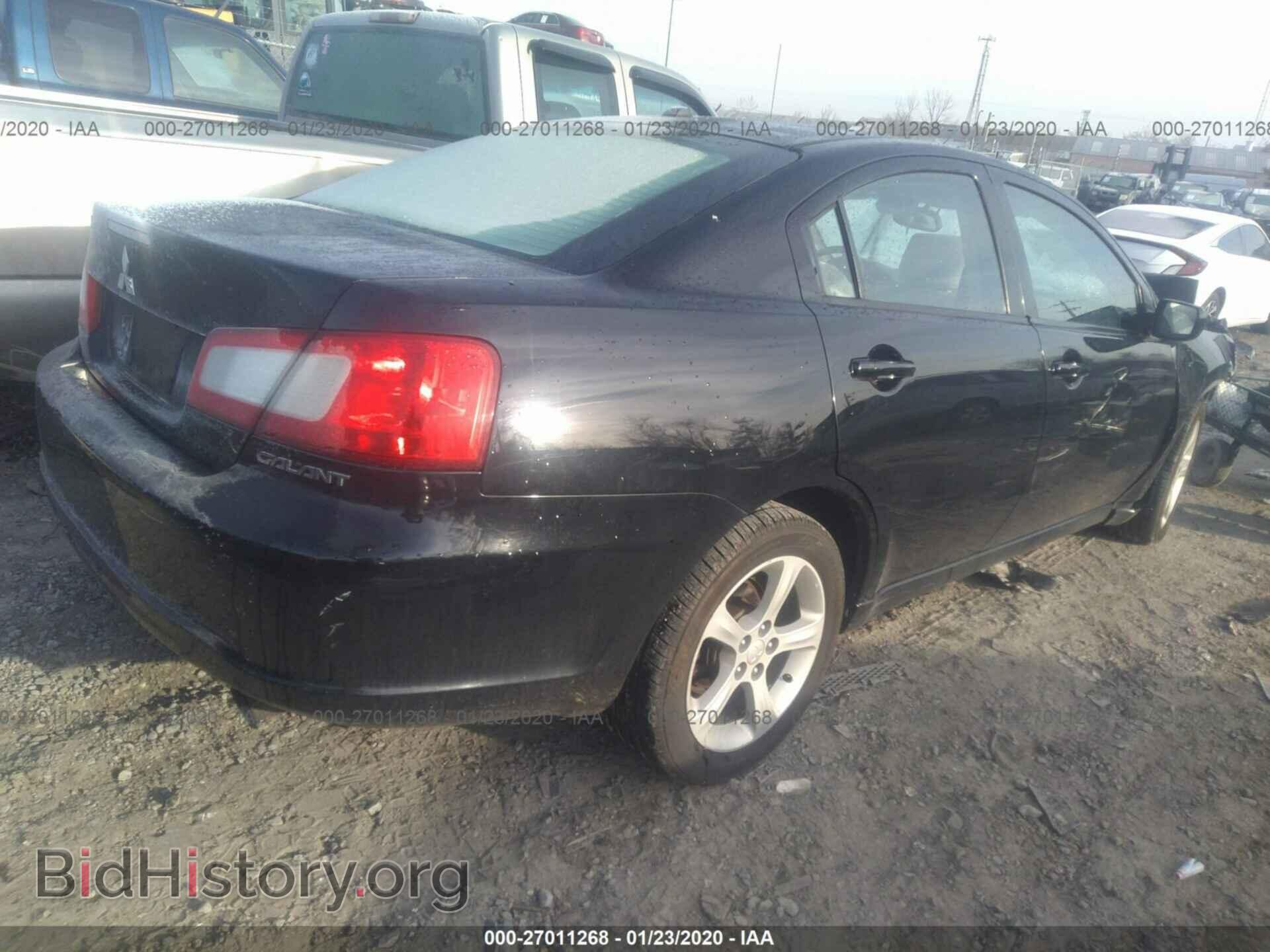 2009 MITSUBISHI GALANT - VIN: 4A3AB56FX9E009731 - Фото 4