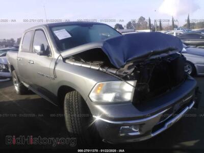 2011 Dodge RAM 1500, серый — VIN 1D7RB1CT2BS514667, IAAI