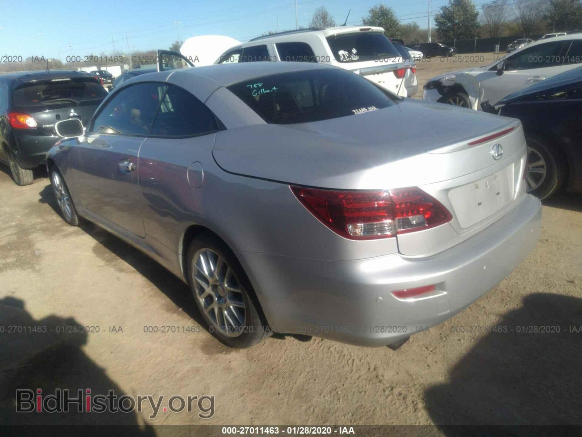 2011 LEXUS IS - VIN: JTHFE2C20B2506275 - Фото 3