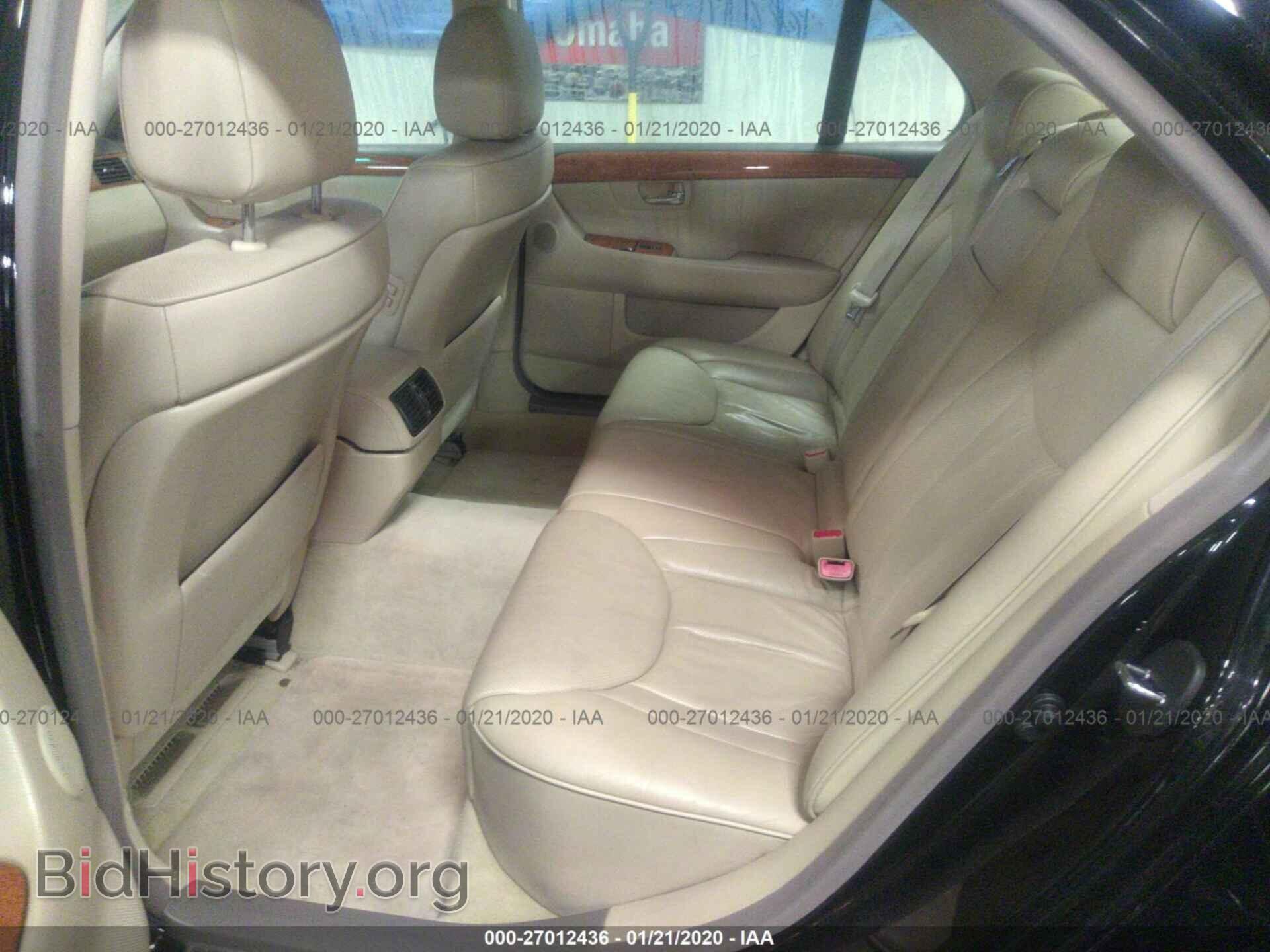 2004 LEXUS LS - VIN: JTHBN36F740158959 - Фото 8
