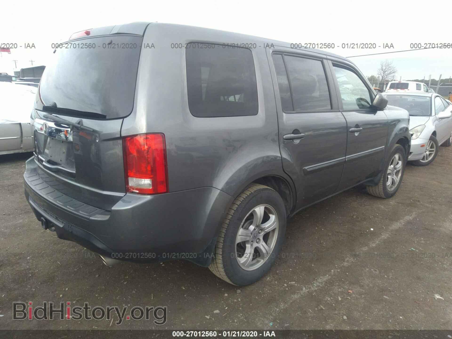 2012 HONDA PILOT - VIN: 5FNYF3H51CB027619 - Фото 4