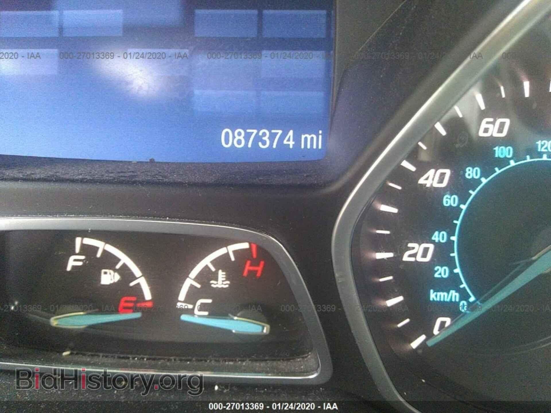 2014 FORD ESCAPE - VIN: 1FMCU0GX4EUC90338 - Фото 7