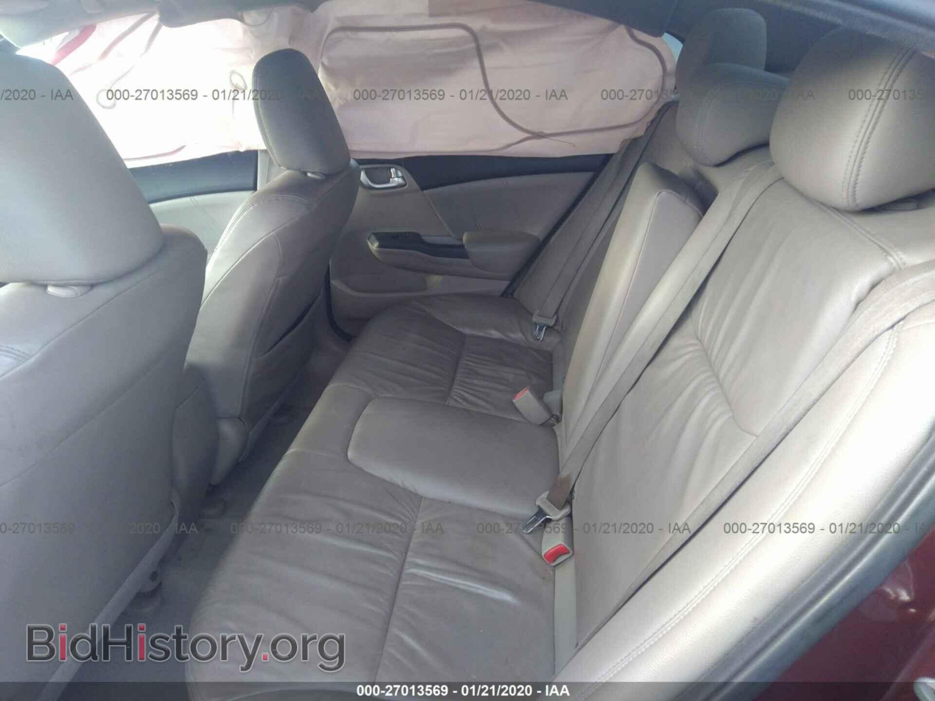 2012 HONDA CIVIC - VIN: 19XFB2F97CE300569 - Фото 8