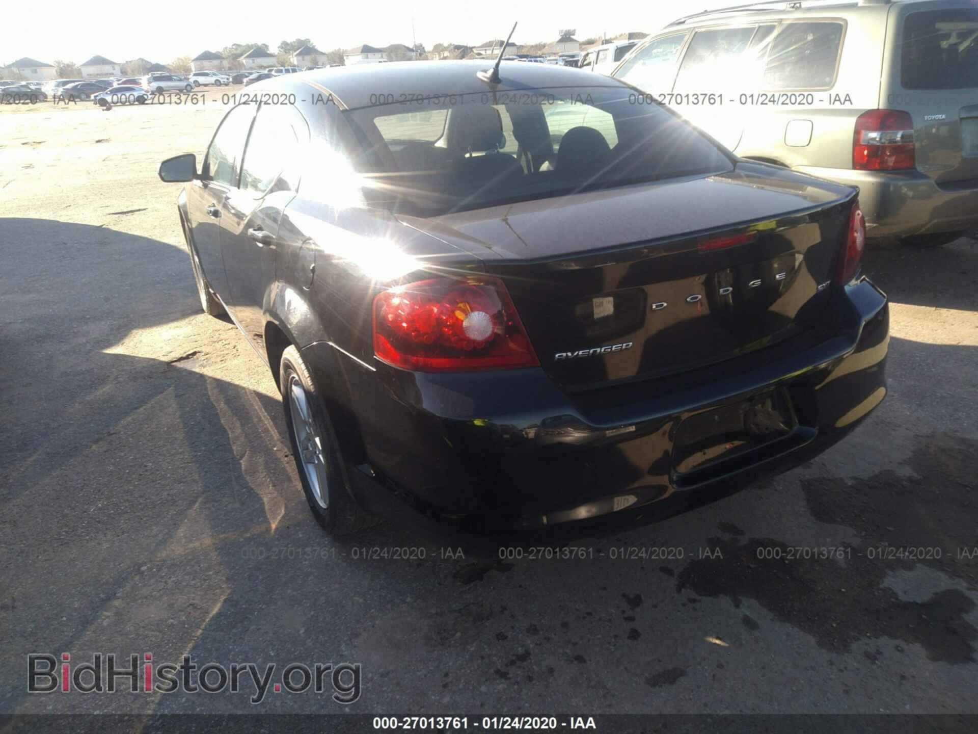 2013 DODGE AVENGER - VIN: 1C3CDZCG0DN549189 - Photo 3