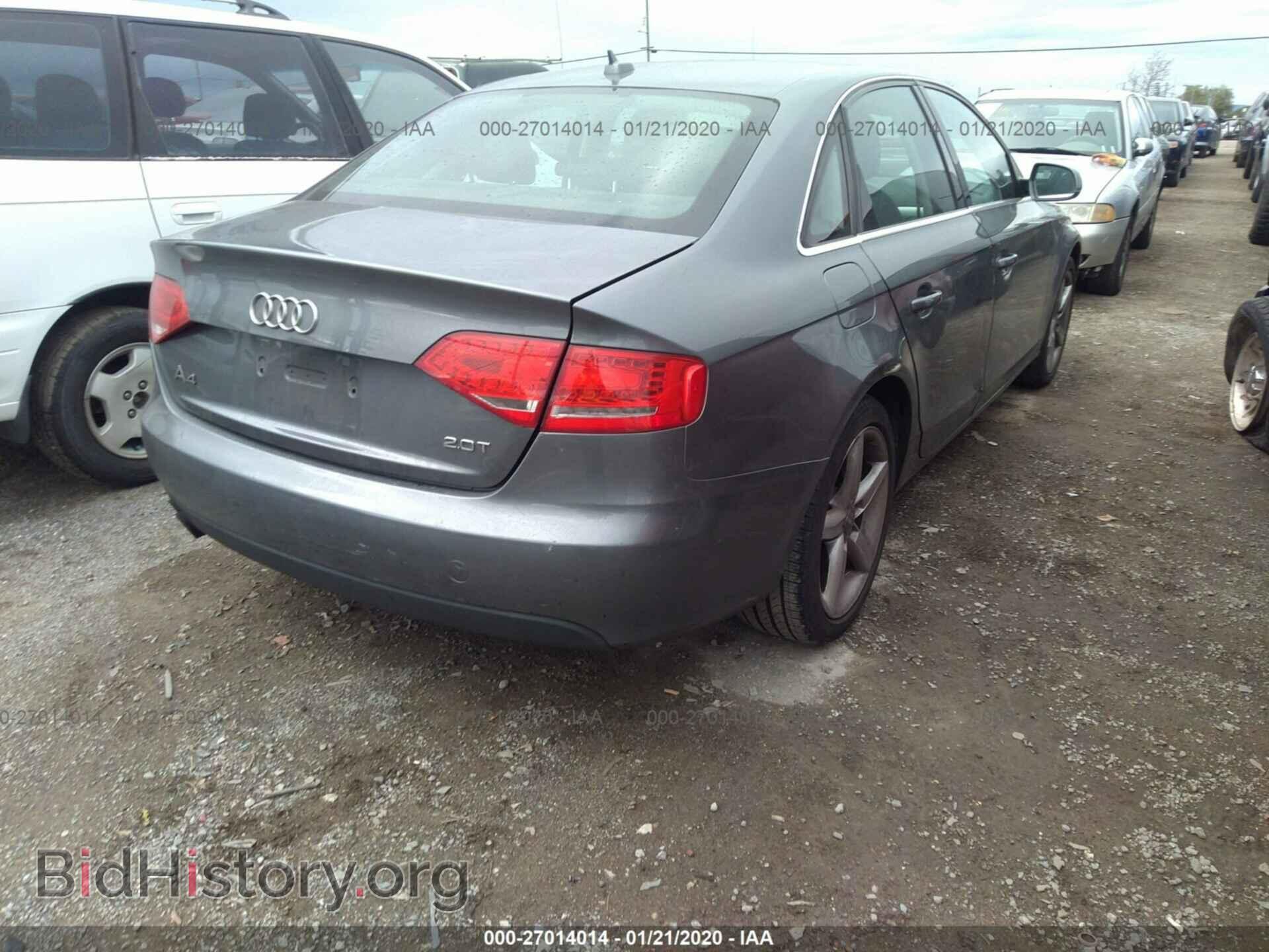 2012 AUDI A4 - VIN: WAUAFAFL7CN013326 - Фото 4
