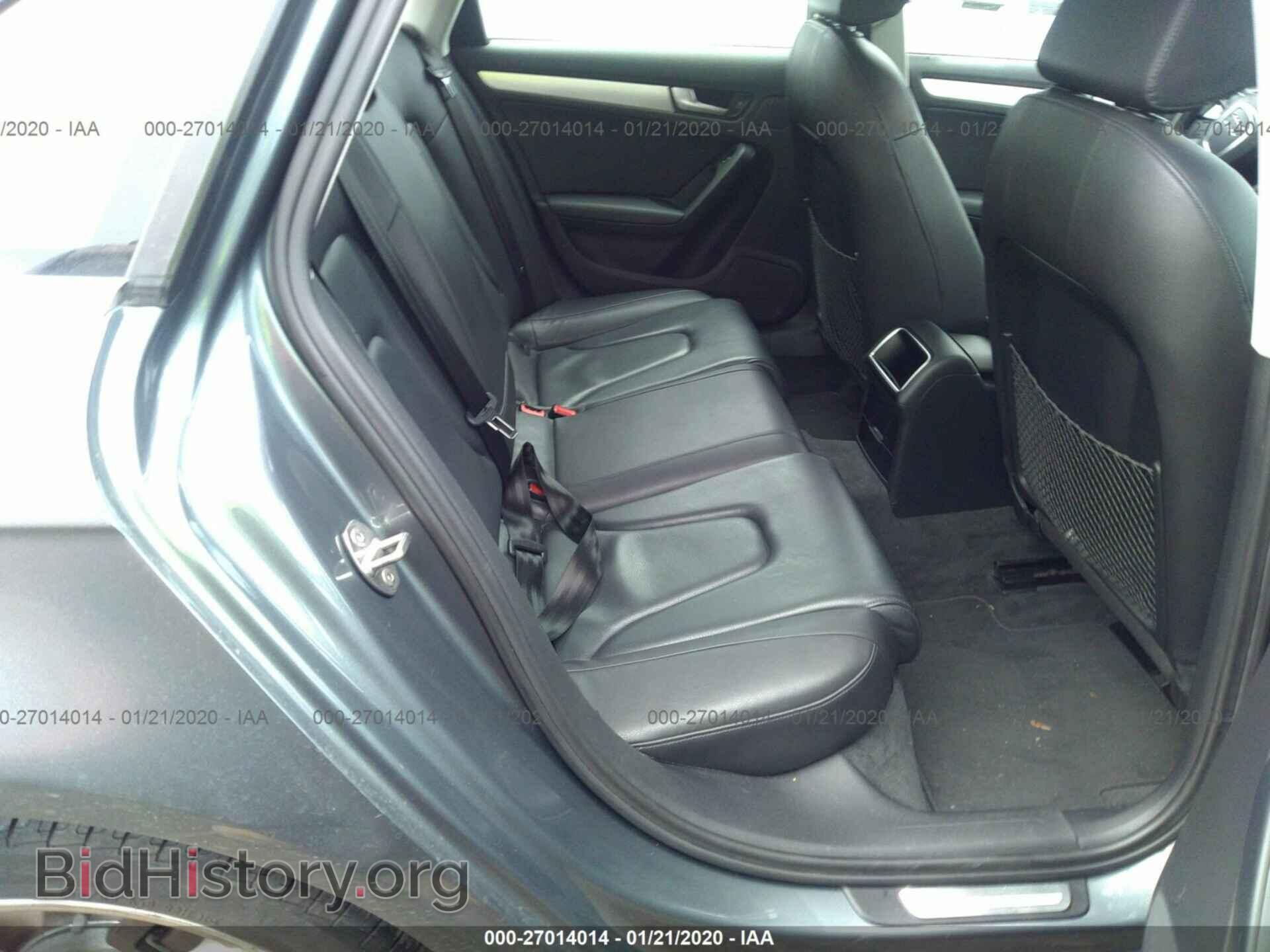 2012 AUDI A4 - VIN: WAUAFAFL7CN013326 - Фото 8