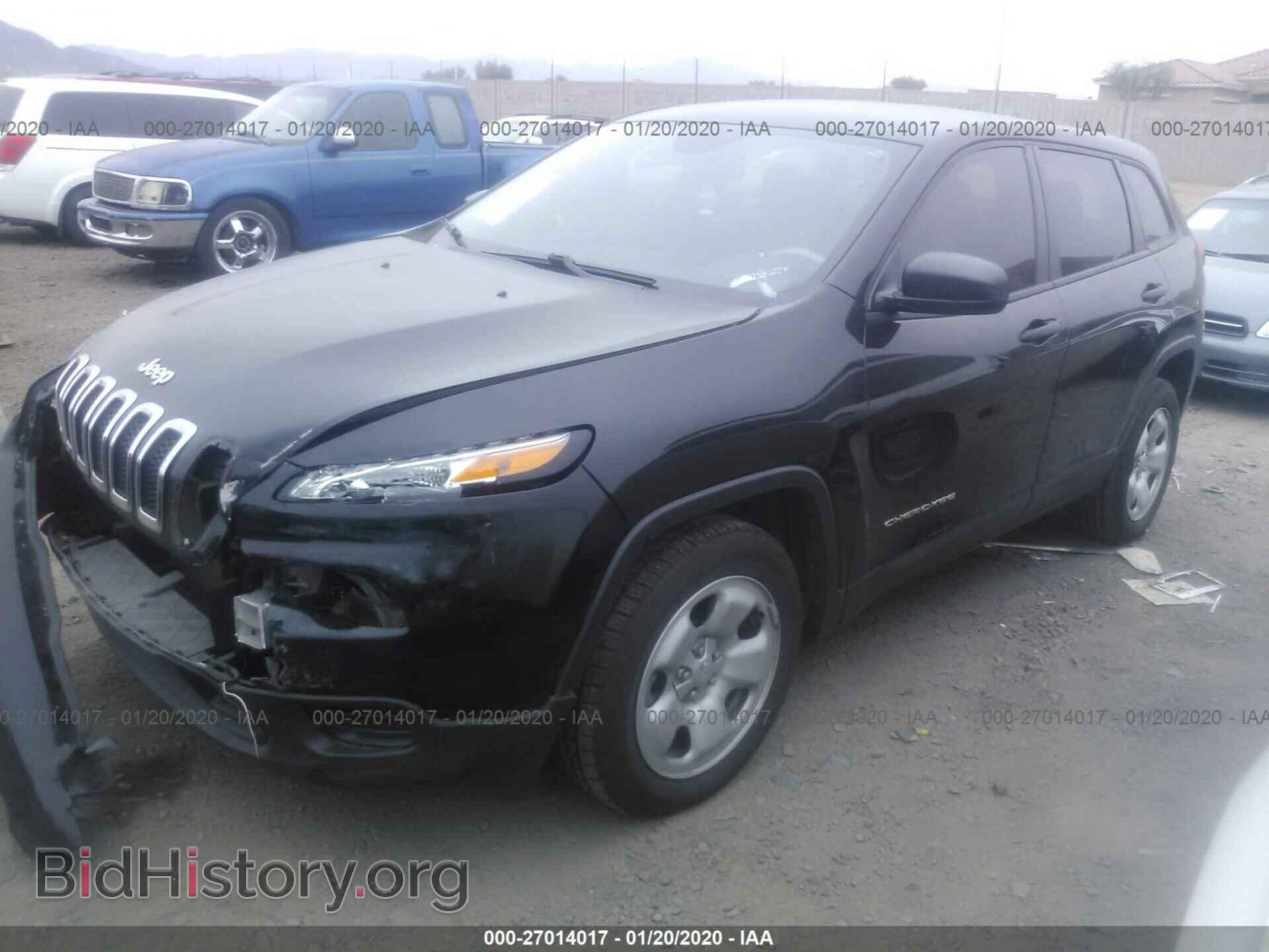 2017 JEEP CHEROKEE - VIN: 1C4PJLAB3HW642170 - Фото 2