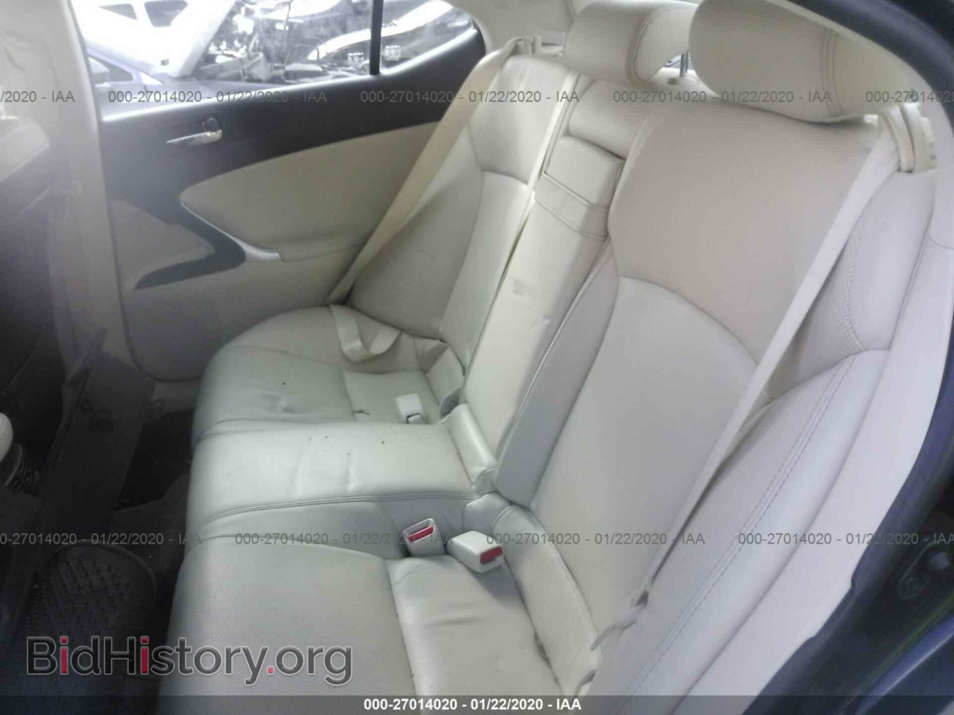 2011 LEXUS IS - VIN: JTHBF5C24B5156516 - Фото 8