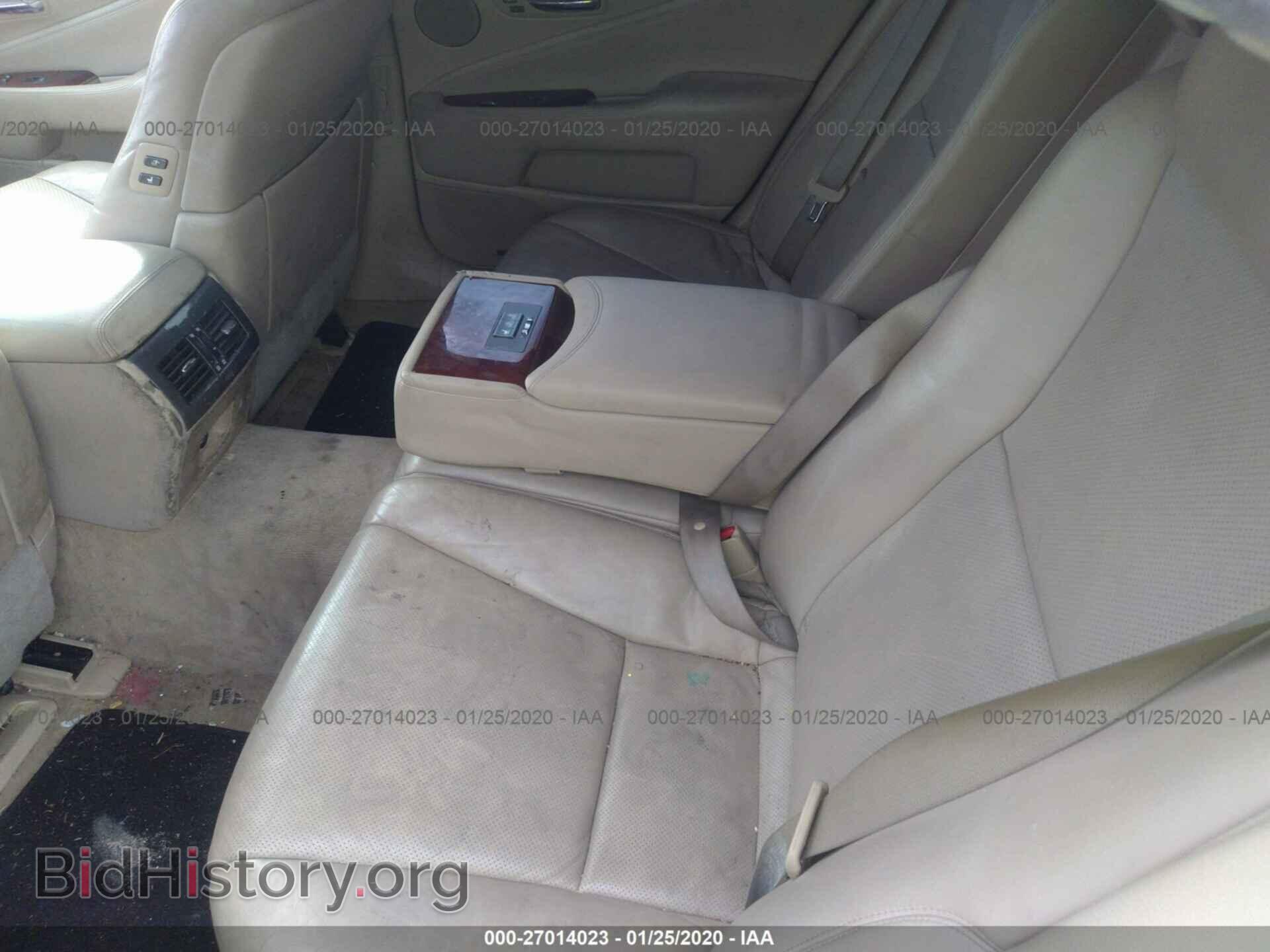 2007 LEXUS LS - VIN: JTHBL46F675029985 - Photo 8