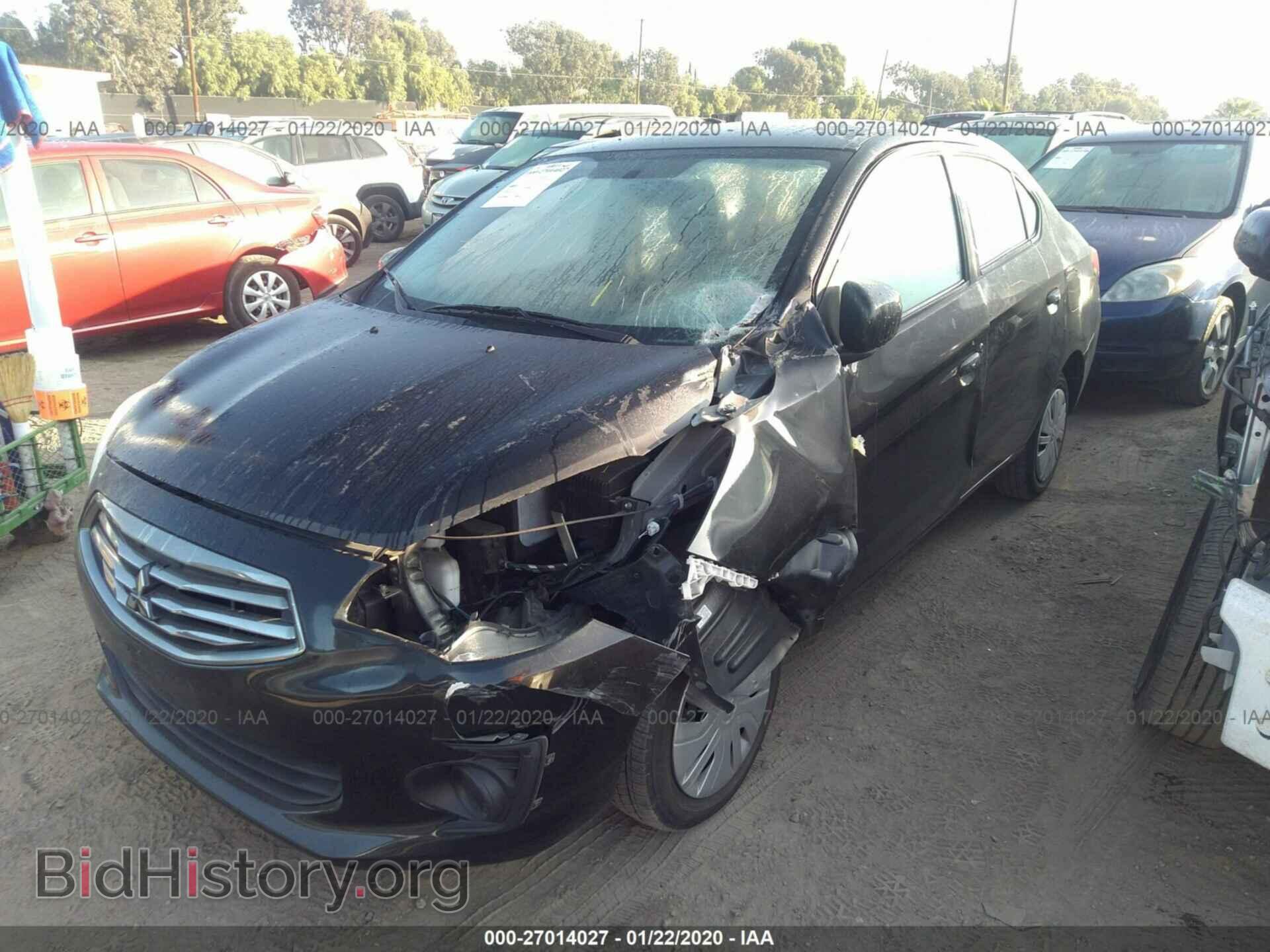 2017 MITSUBISHI MIRAGE - VIN: ML32F3FJ7HHF10082 - Фото 2