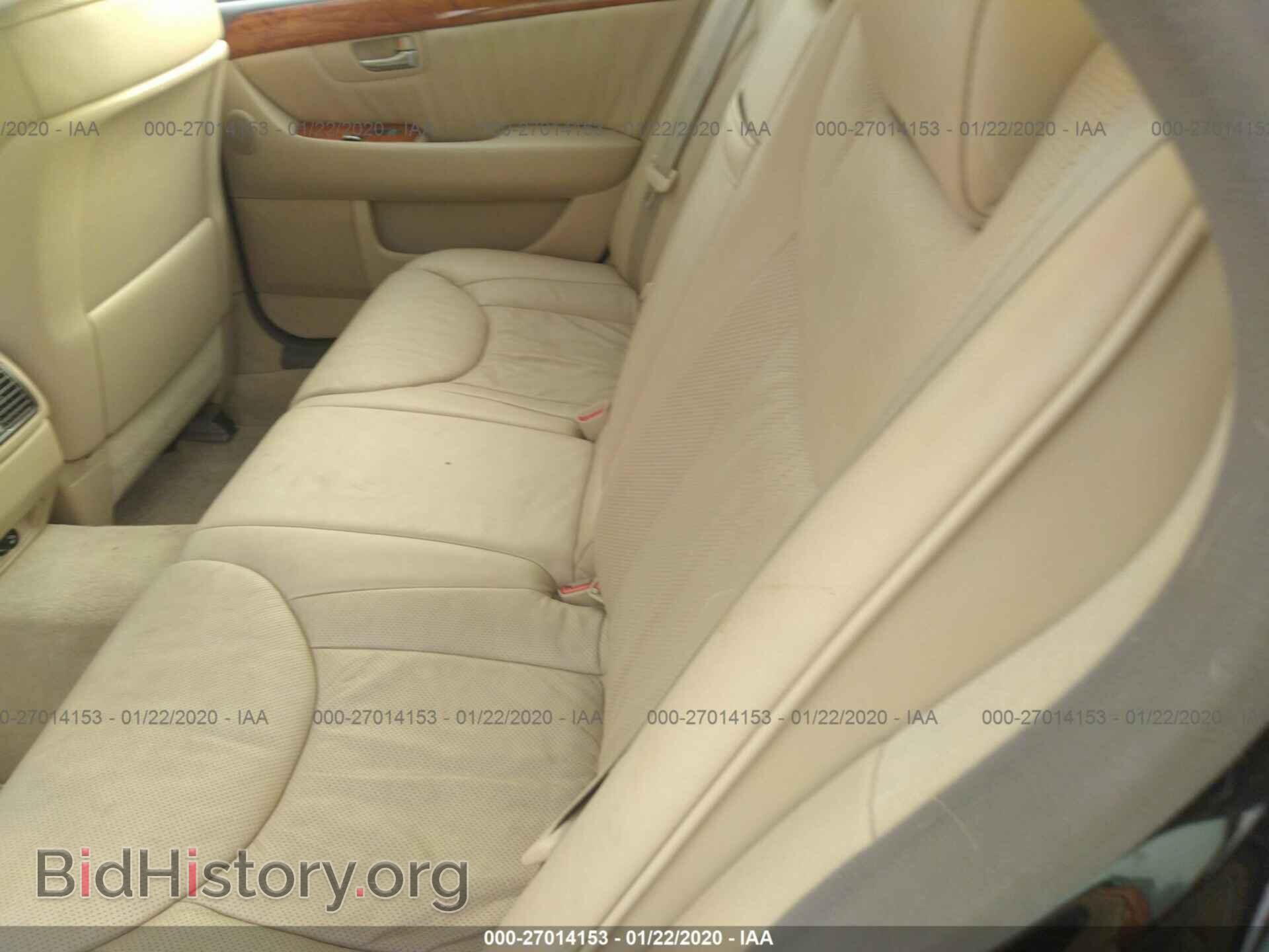 2005 LEXUS LS - VIN: JTHBN36F955005648 - Фото 8
