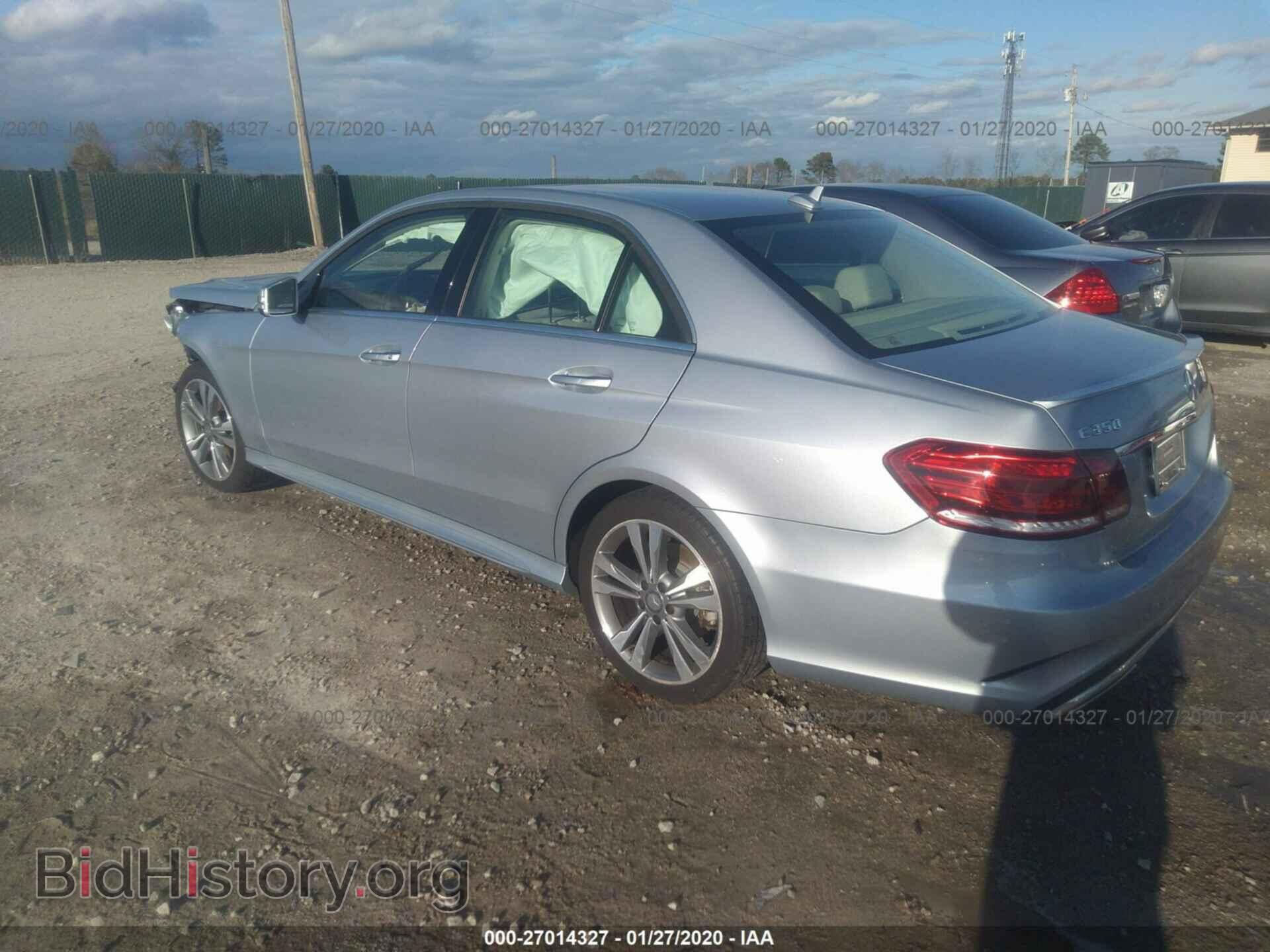 2014 MERCEDES-BENZ E - VIN: WDDHF5KB3EA887744 - Фото 3