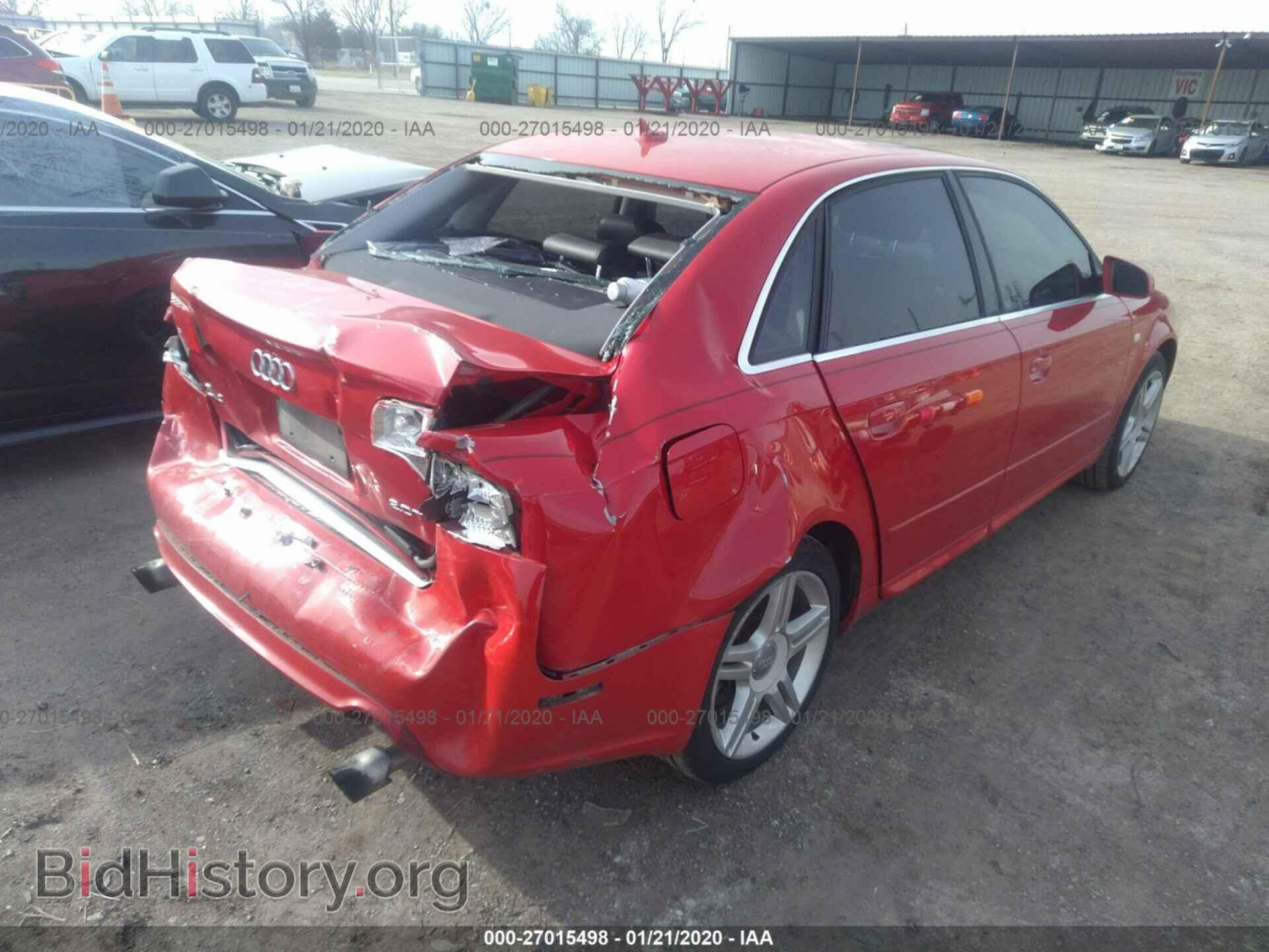 2008 AUDI A4 - VIN: WAUAF78E78A029915 - Фото 4