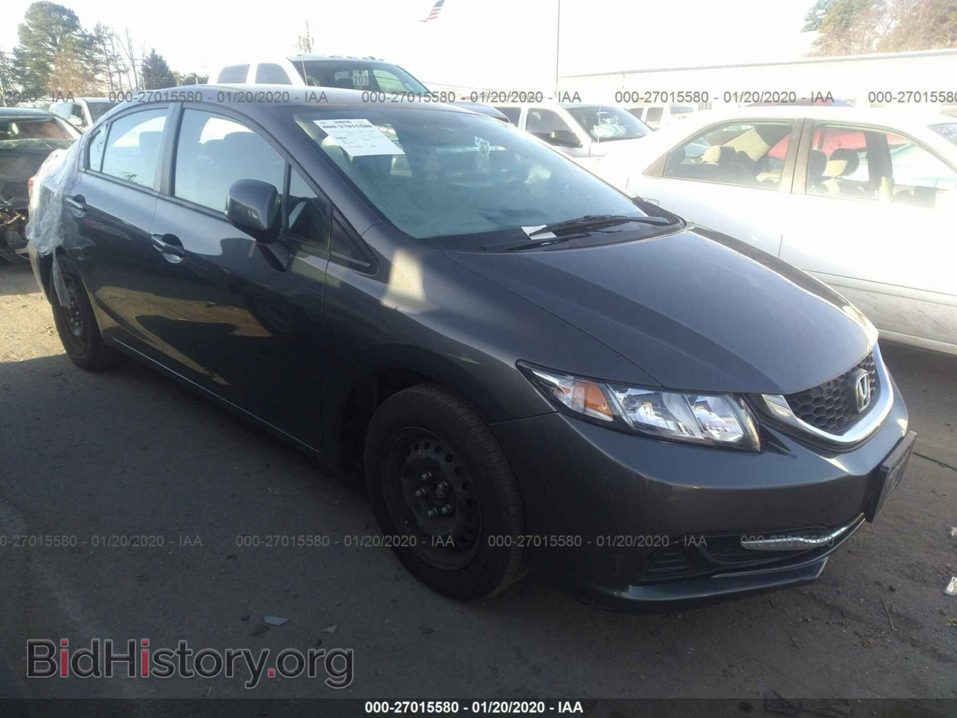 Фотография 2HGFB2F5XDH598412 - HONDA CIVIC 2013