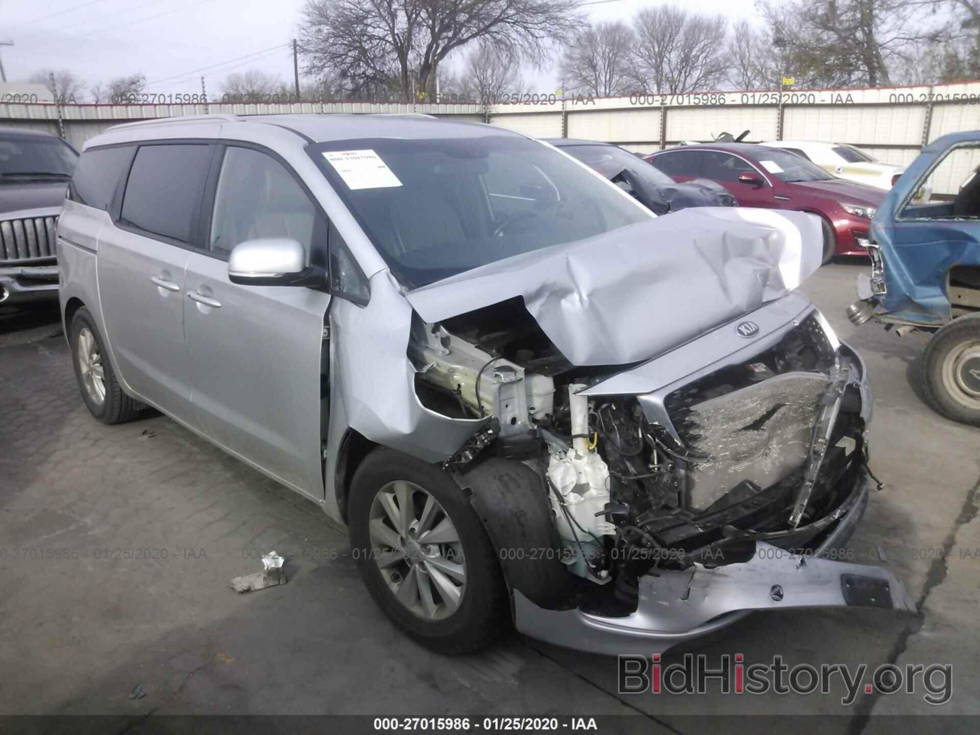 Photo KNDMB5C13H6243629 - KIA SEDONA 2017