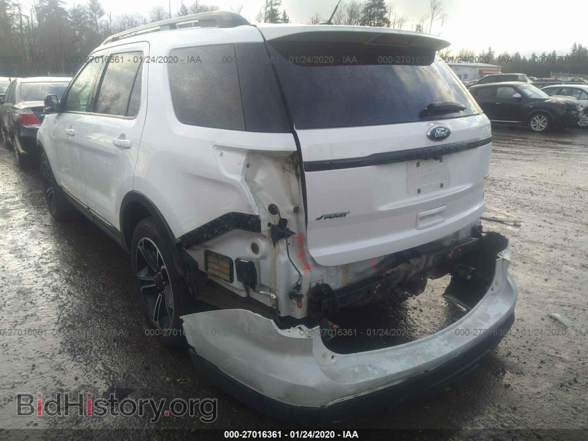 2015 FORD EXPLORER - VIN: 1FM5K8GT0FGA73010 - Фото 3