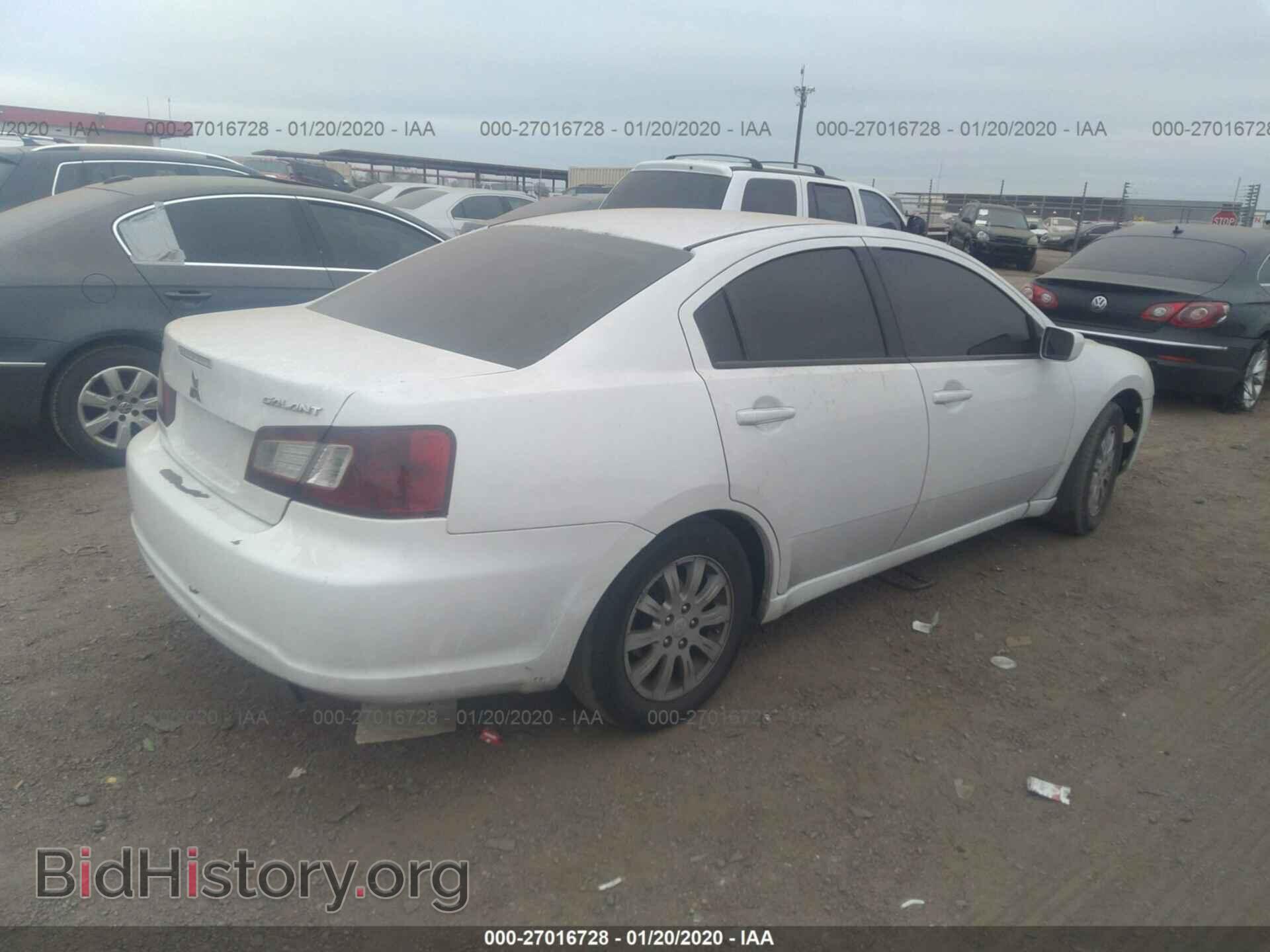 2012 MITSUBISHI GALANT - VIN: 4A32B2FFXCE022165 - Фото 4