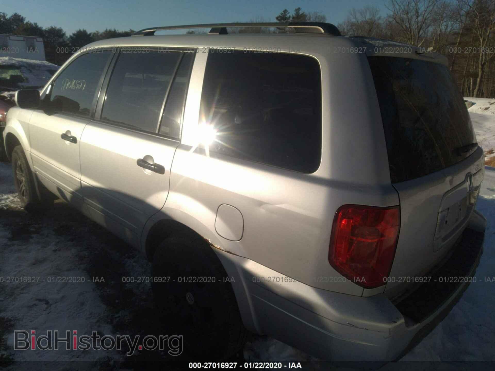 2005 HONDA PILOT - VIN: 2HKYF18665H508371 - Фото 3