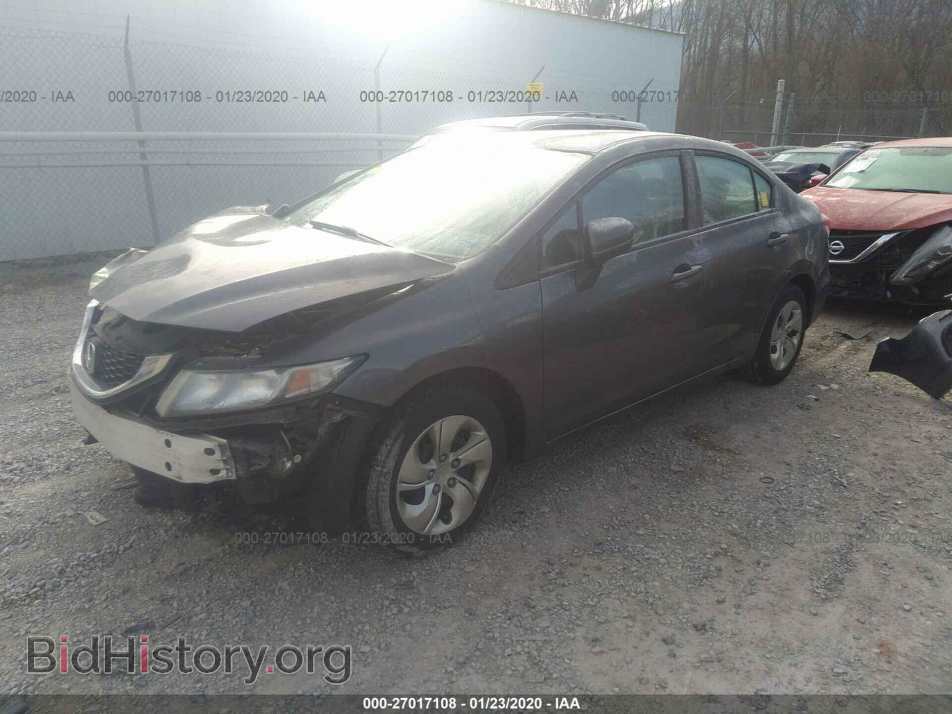 2014 HONDA CIVIC - VIN: 19XFB2F59EE074471 - Фото 2