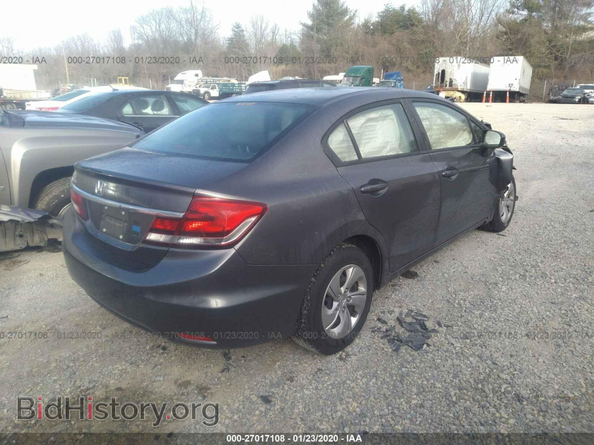 2014 HONDA CIVIC - VIN: 19XFB2F59EE074471 - Фото 4