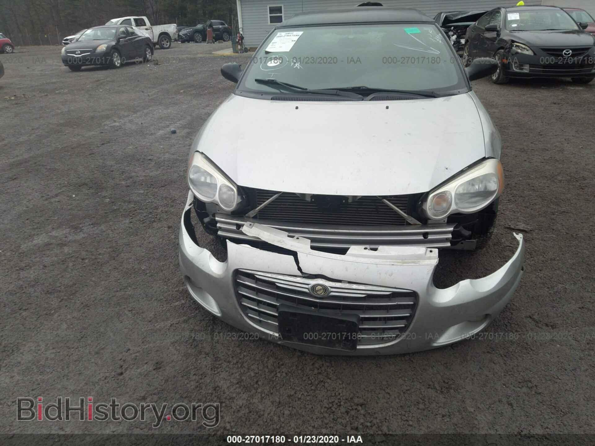 2004 CHRYSLER SEBRING - VIN: 1C3EL55R34N321769 - Фото 6