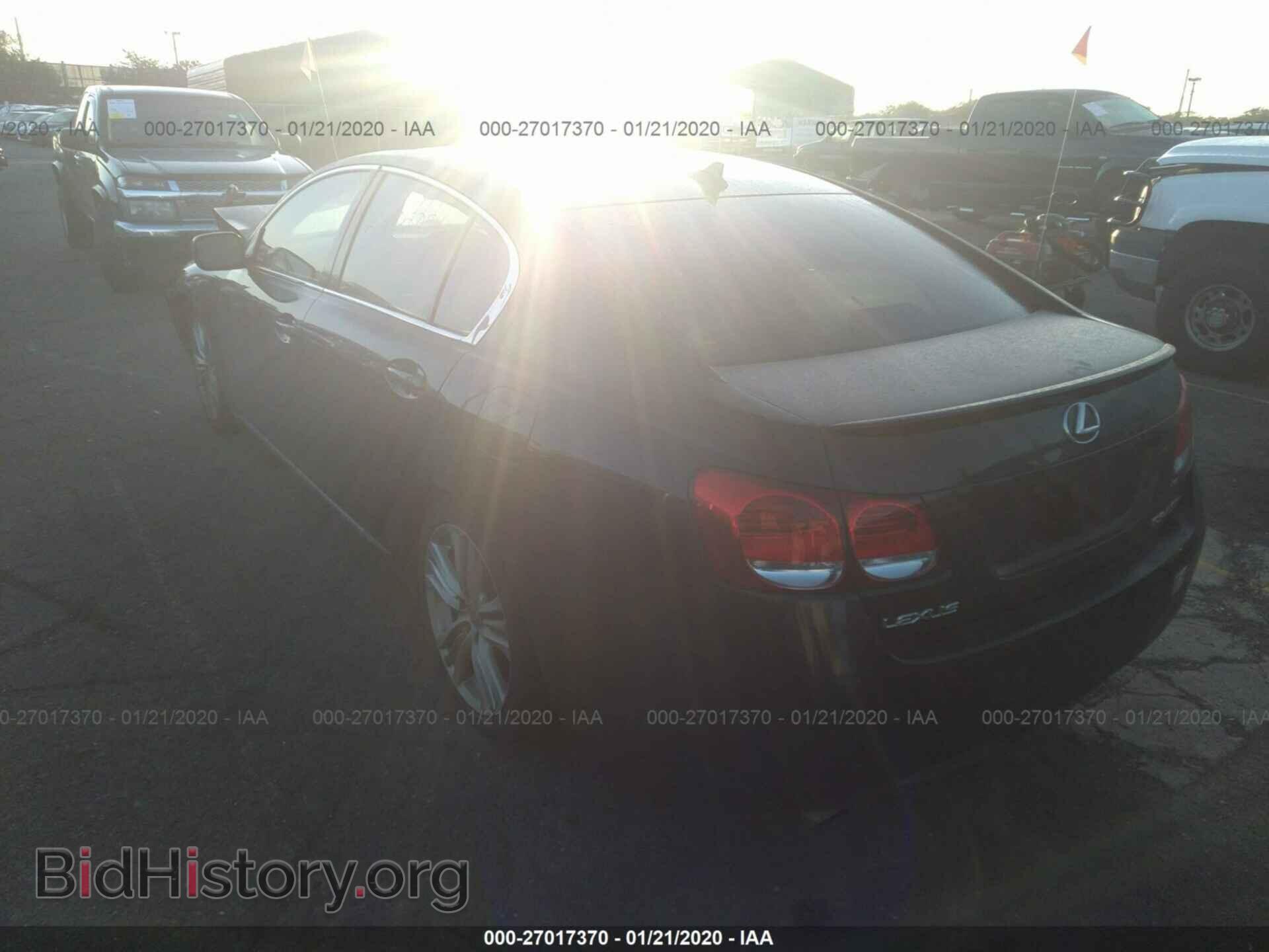 2007 LEXUS GS - VIN: JTHBC96S175007452 - Photo 3