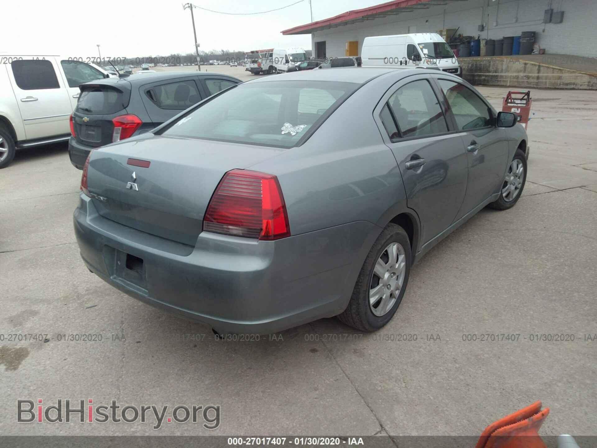2007 MITSUBISHI GALANT - VIN: 4A3AB36FX7E045615 - Фото 4