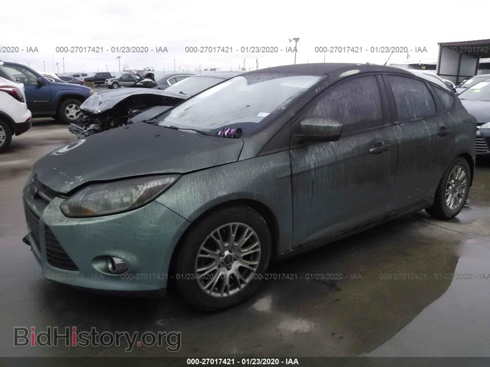 2012 FORD FOCUS - VIN: 1FAHP3K25CL396837 - Фото 2