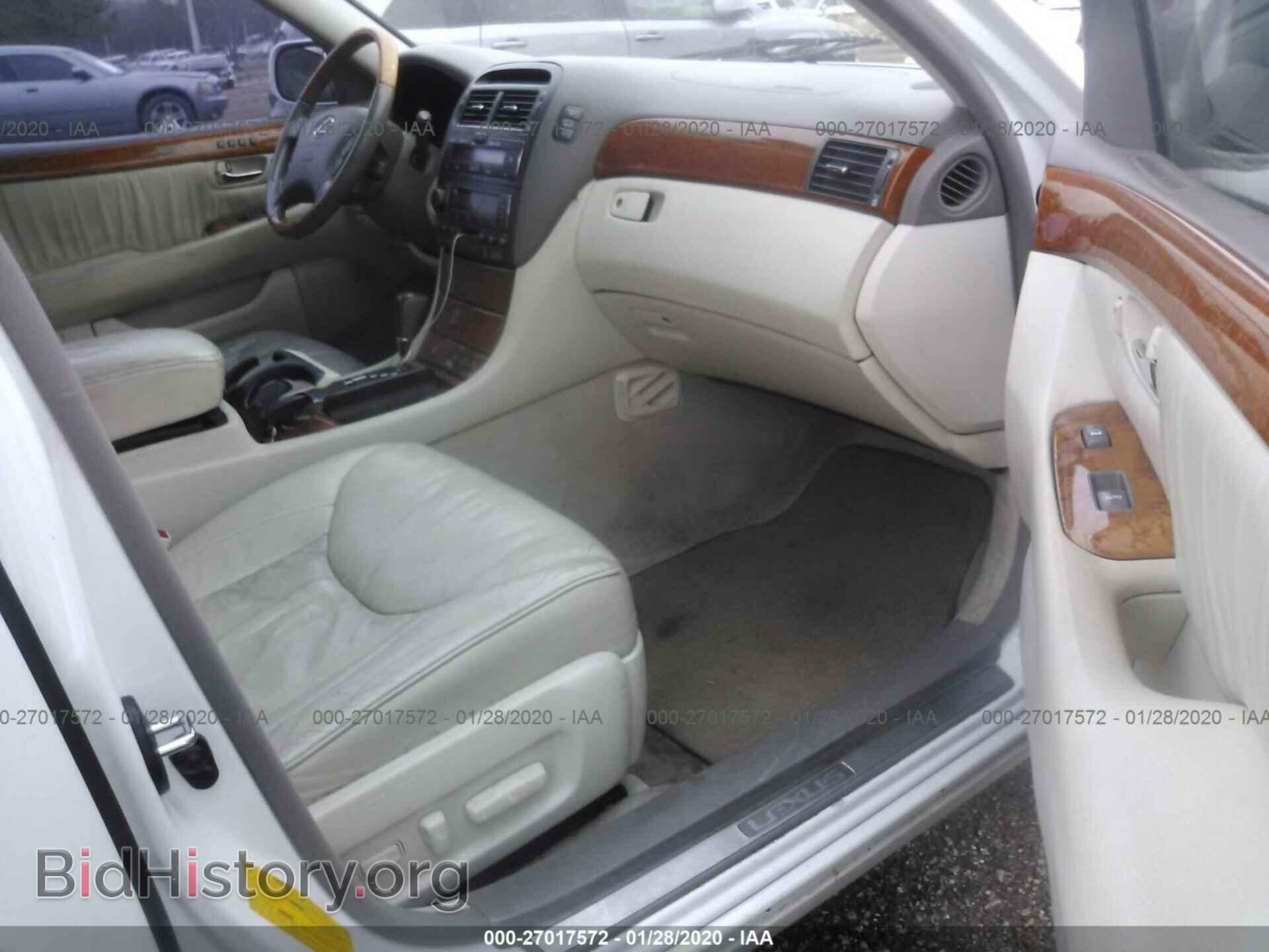2001 LEXUS LS - VIN: JTHBN30F310047765 - Photo 5