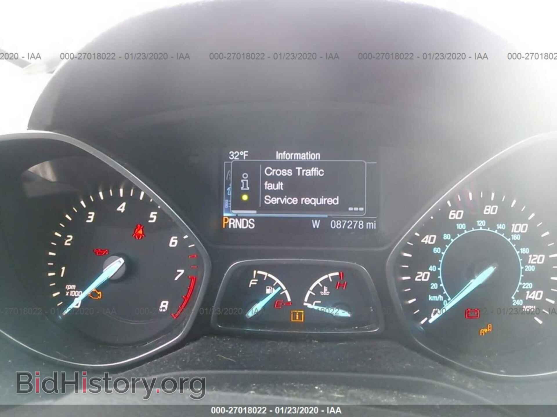2014 FORD ESCAPE - VIN: 1FMCU9J96EUE11286 - Фото 7