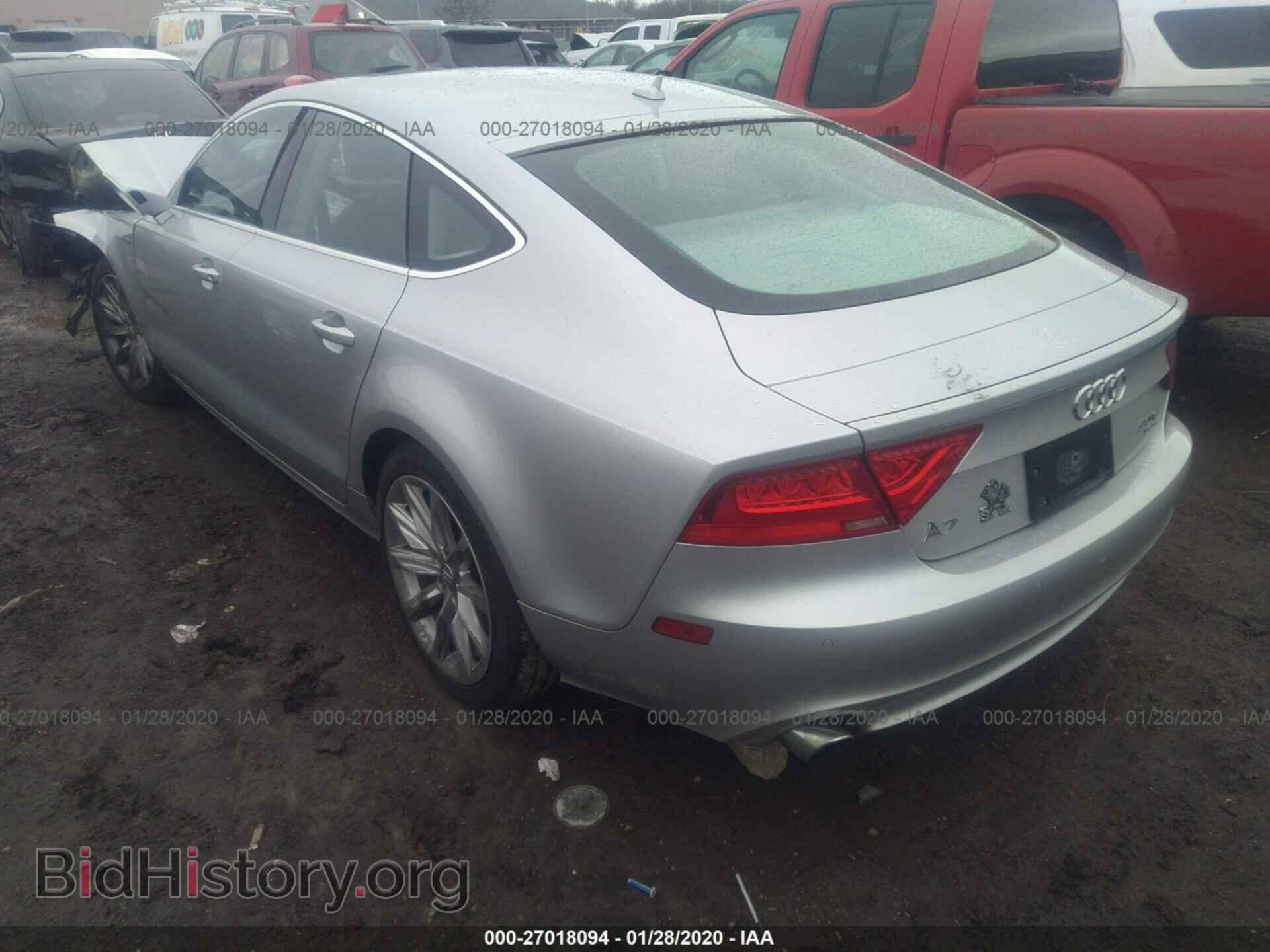 2012 AUDI A7 - VIN: WAUSGAFC3CN001675 - Фото 3