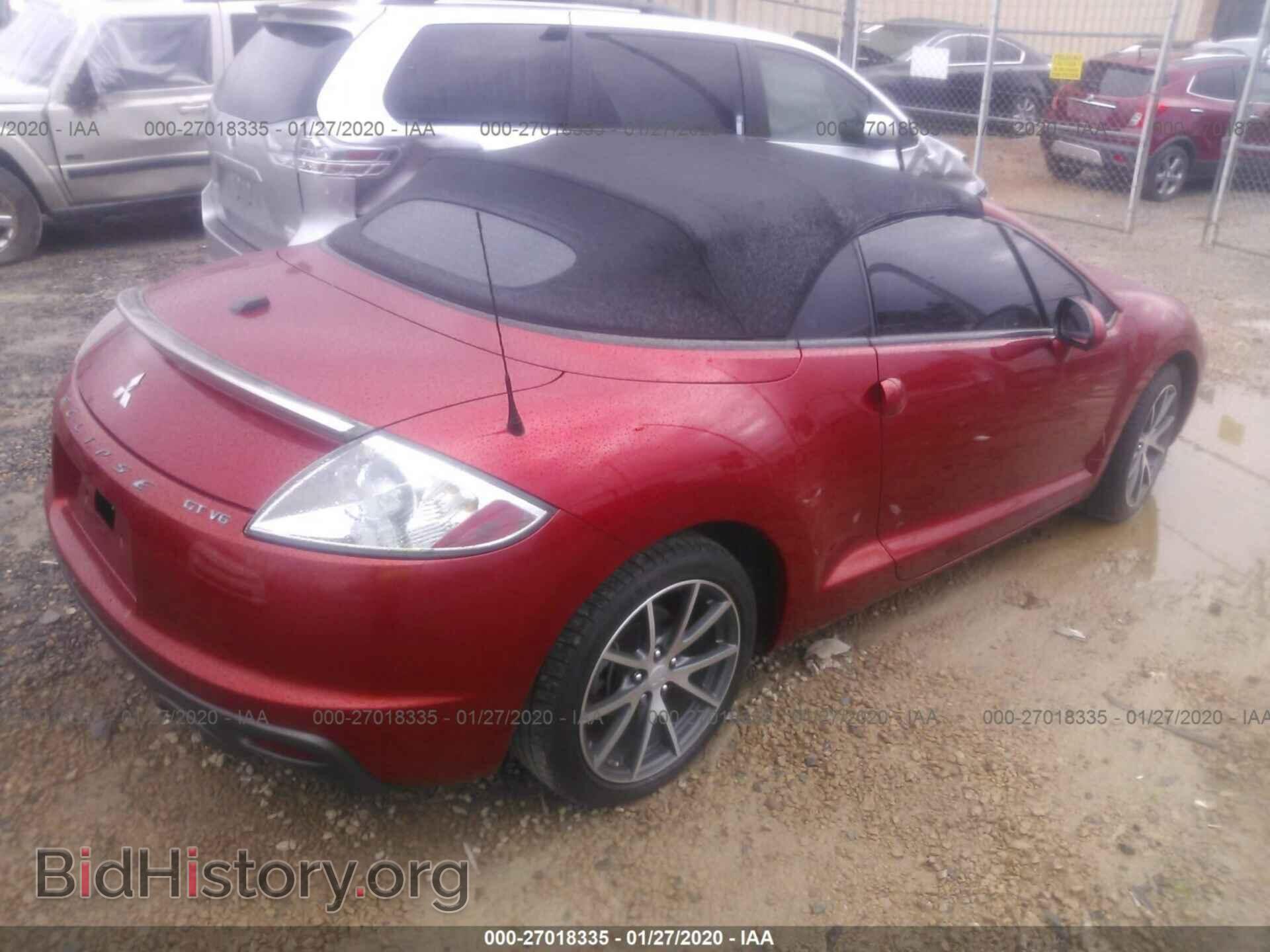 2011 MITSUBISHI ECLIPSE - VIN: 4A37L3ET7BE007203 - Фото 4