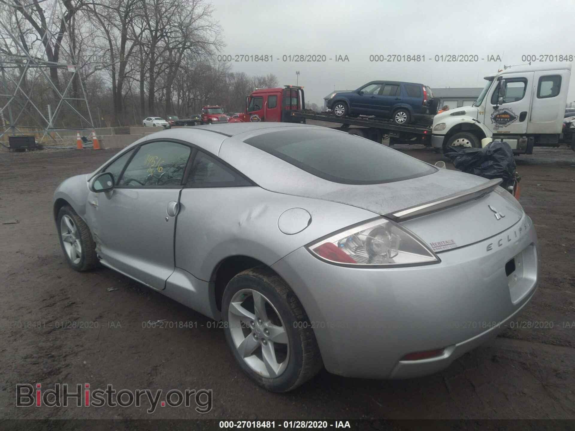 2007 MITSUBISHI ECLIPSE - VIN: 4A3AK24F67E058469 - Фото 3