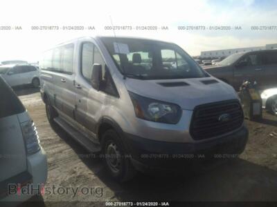 2016 Ford TRANSIT T-350, серебристый — VIN 1FBZX2ZM7GKB00684, IAAI