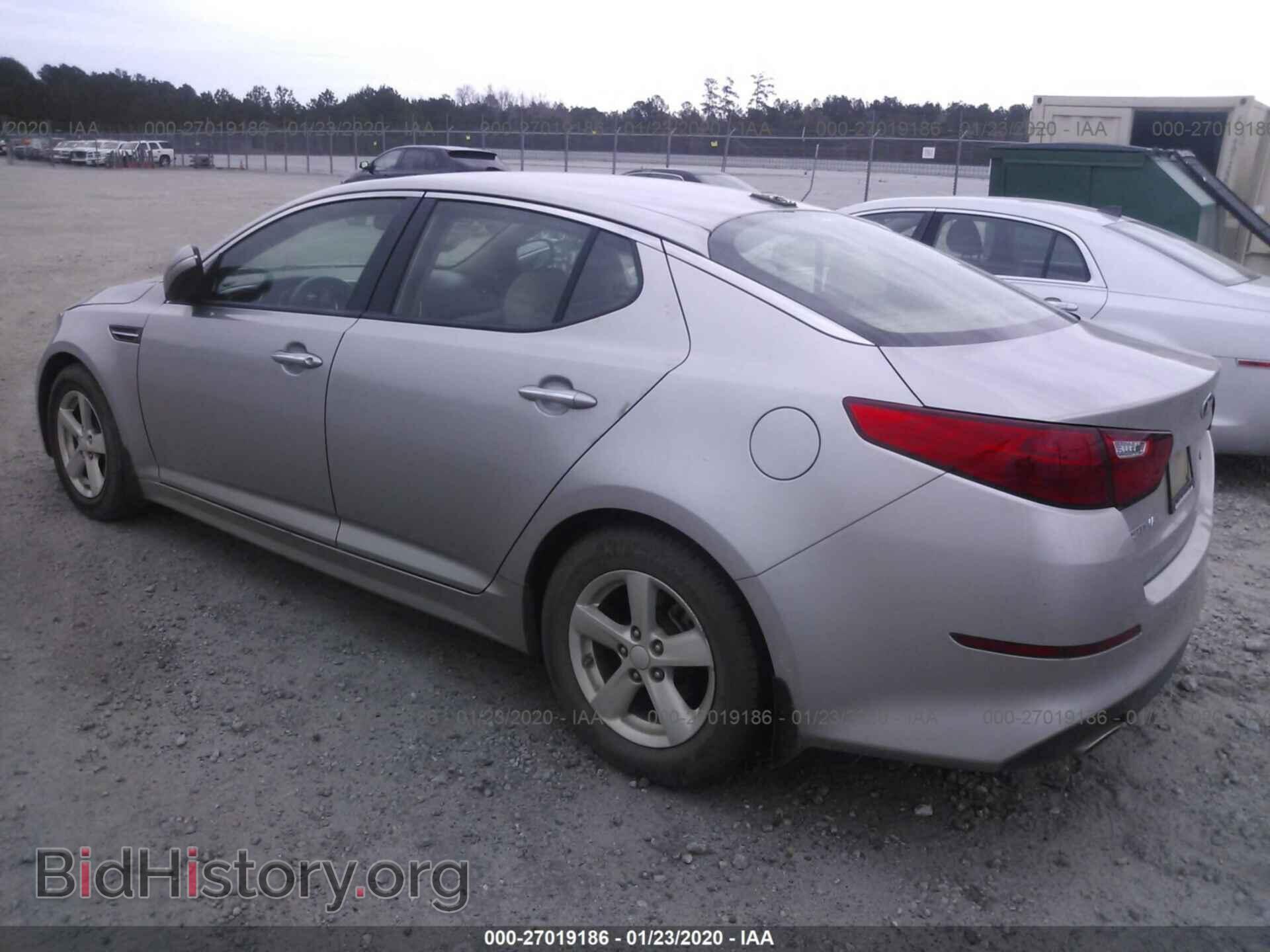 2014 KIA OPTIMA - VIN: KNAGM4A72E5462542 - Фото 3