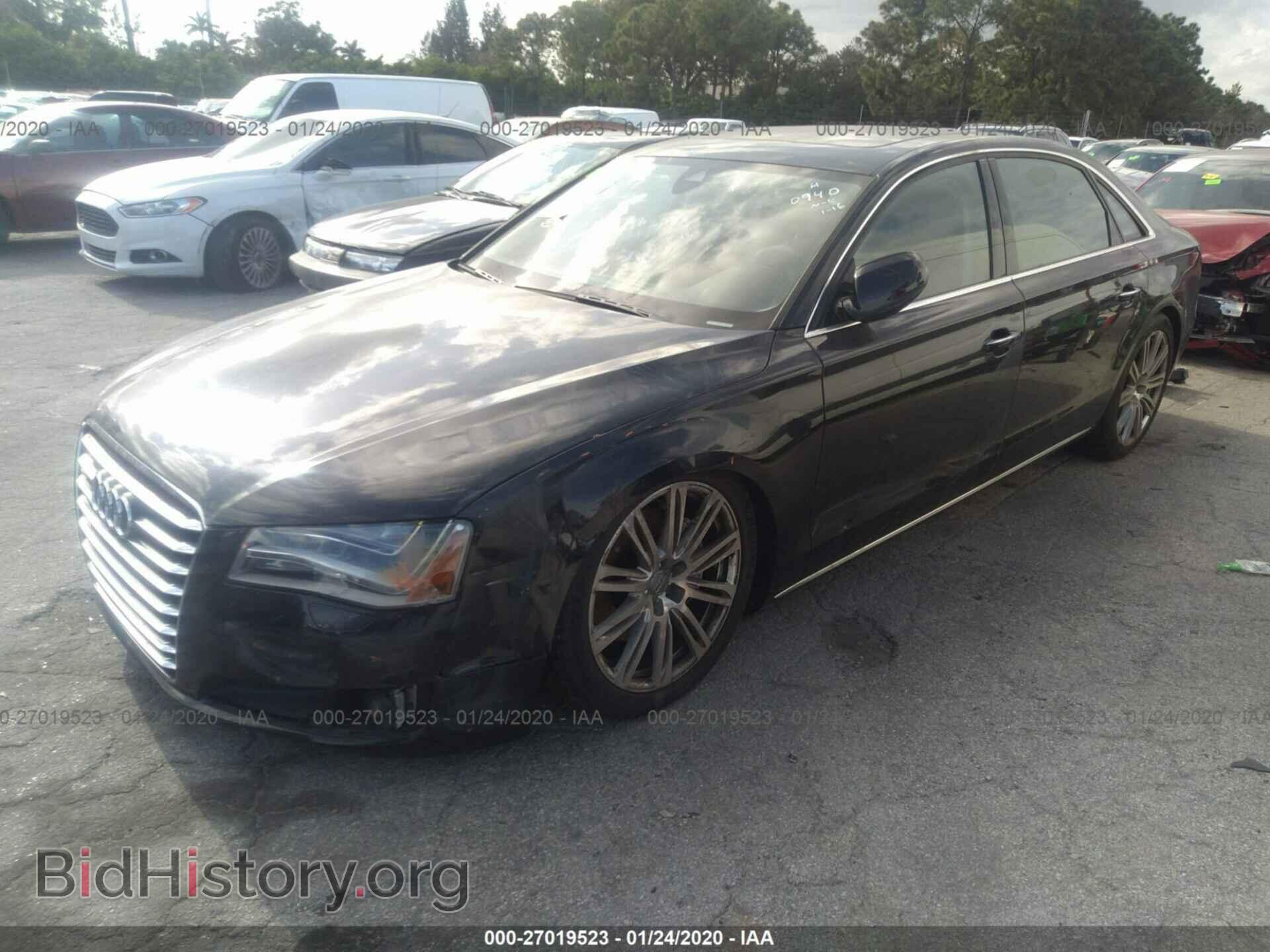 2014 AUDI A8 - VIN: WAURMAFD9EN000940 - Фото 2