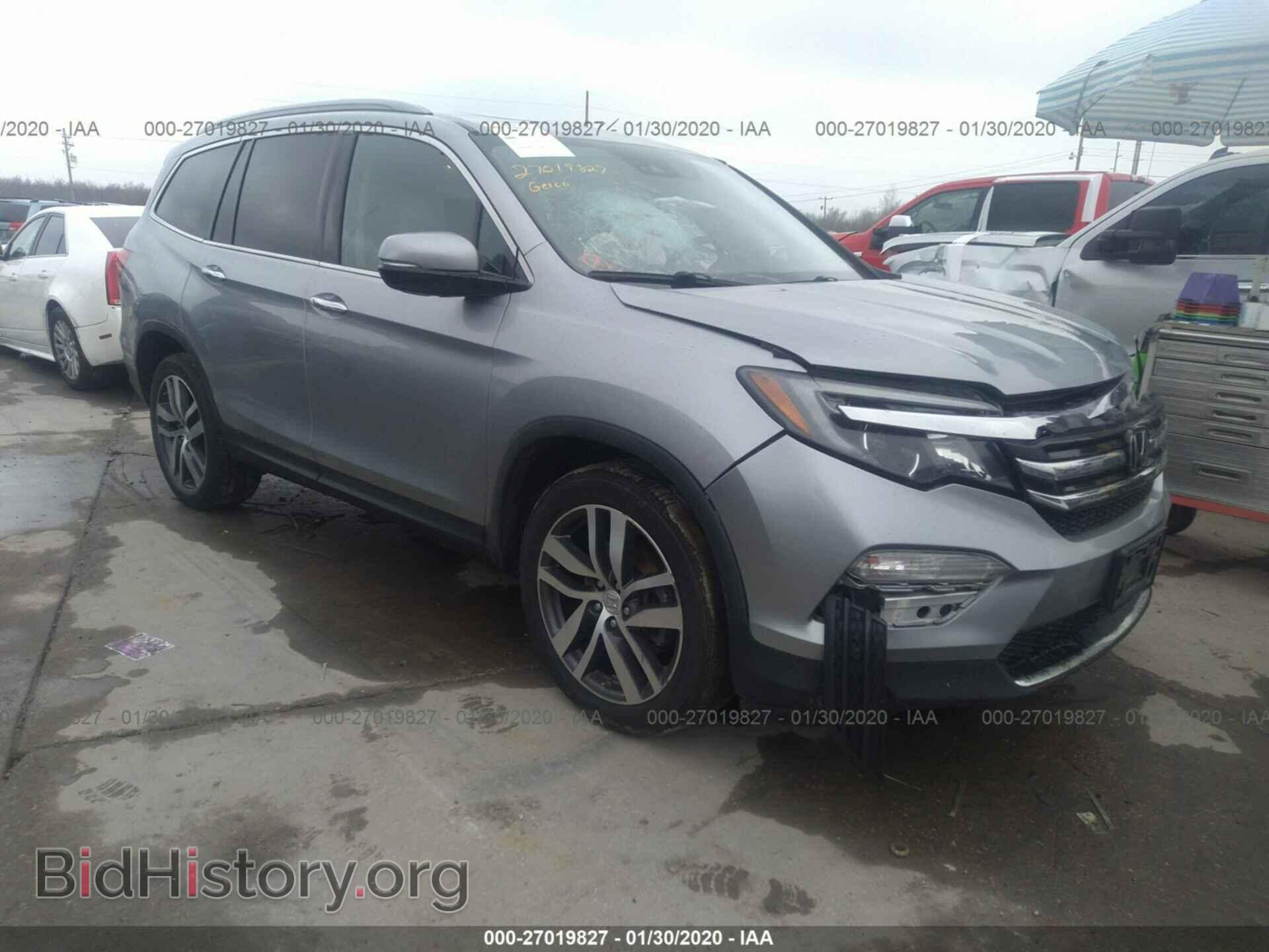 Фотография 5FNYF6H01GB027342 - HONDA PILOT 2016