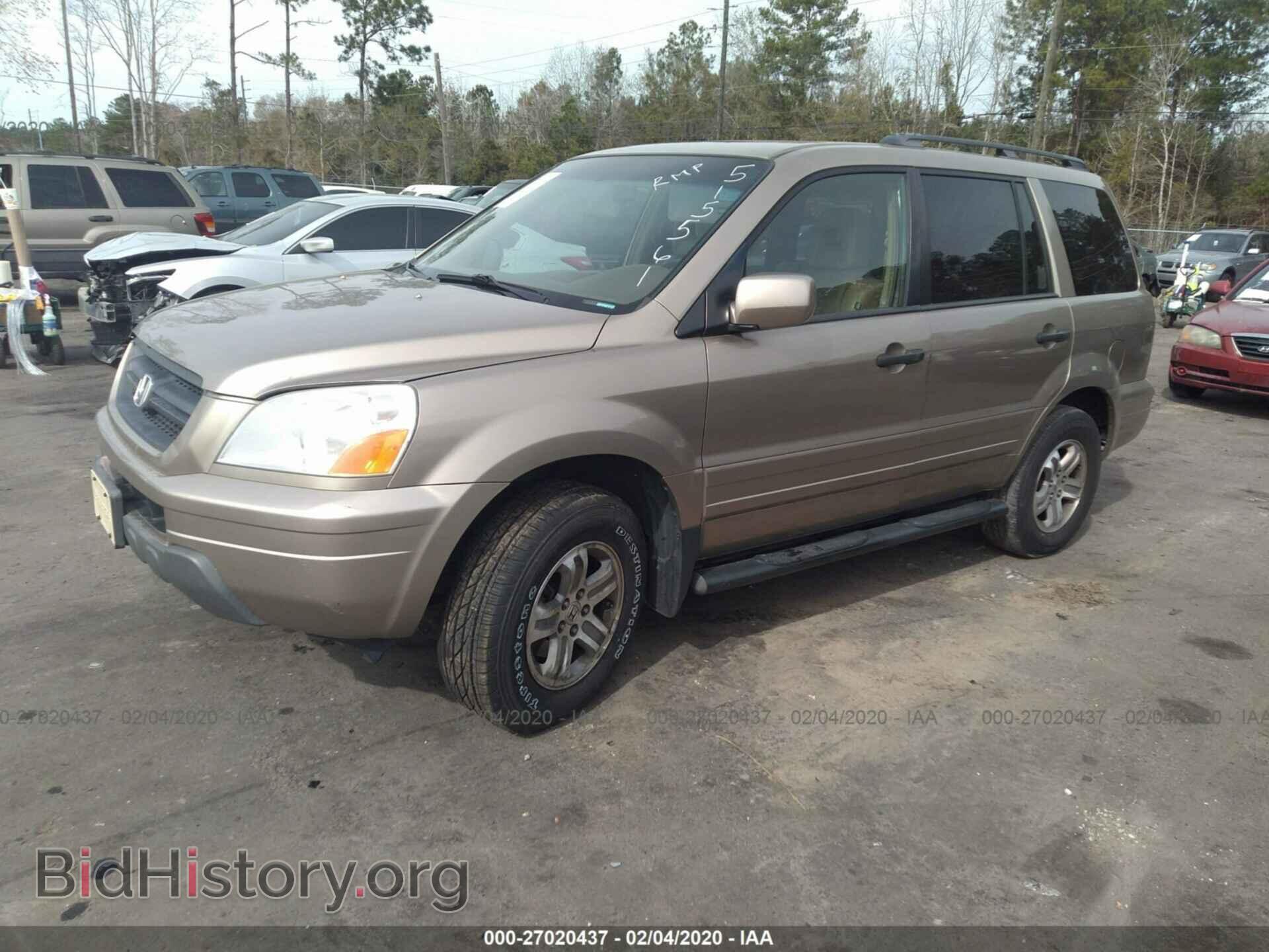 2005 HONDA PILOT - VIN: 2HKYF18625H515561 - Фото 2