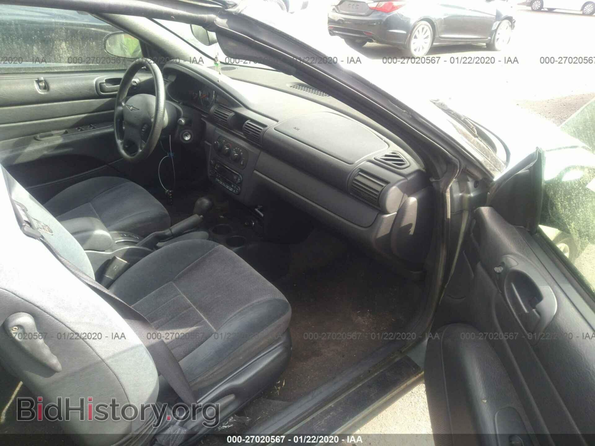 2004 CHRYSLER SEBRING - VIN: 1C3EL45X14N103449 - Photo 5