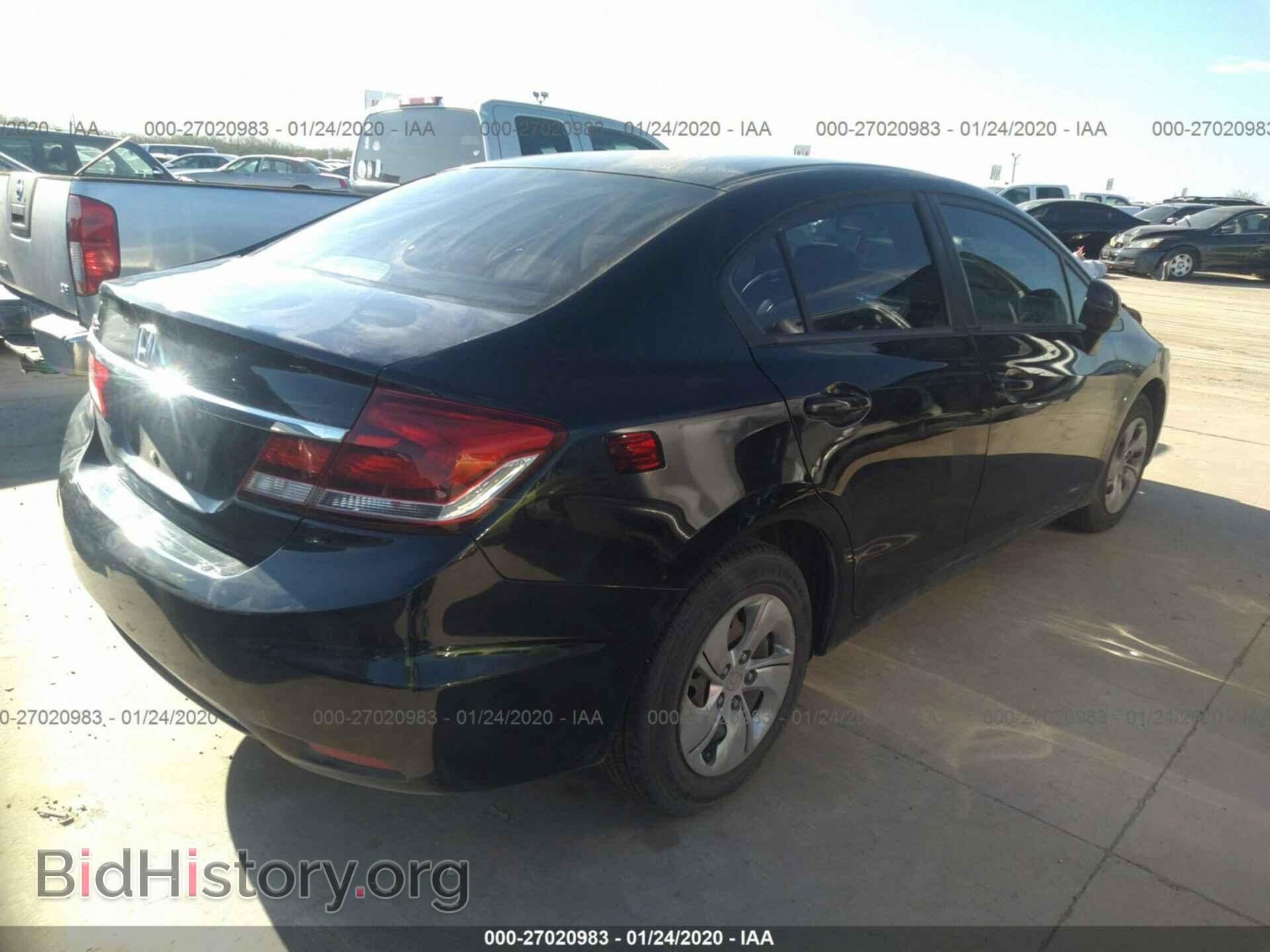 2013 HONDA CIVIC - VIN: 2HGFB2F50DH301633 - Фото 4