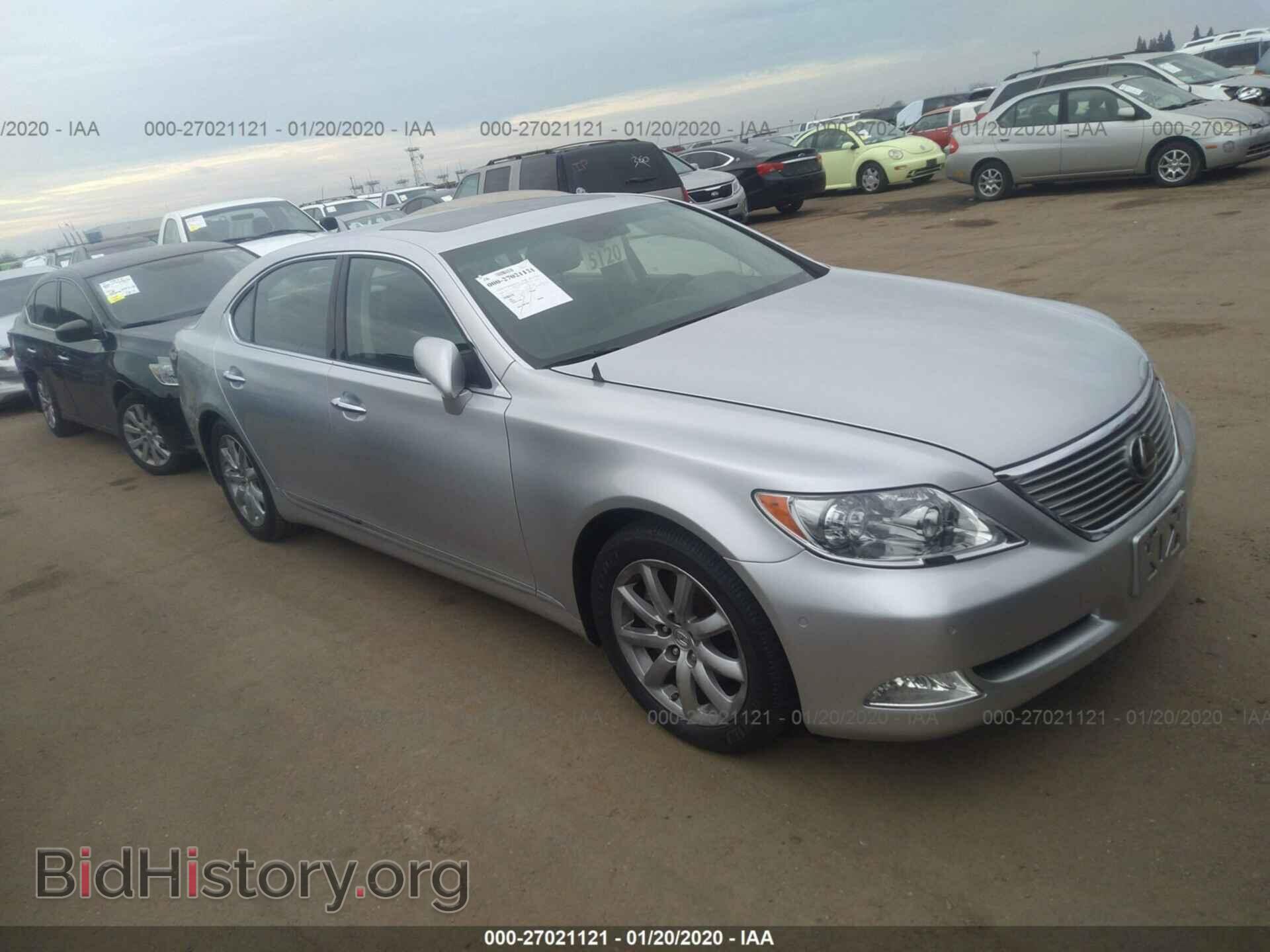 Photo JTHGL46F475017081 - LEXUS LS 2007