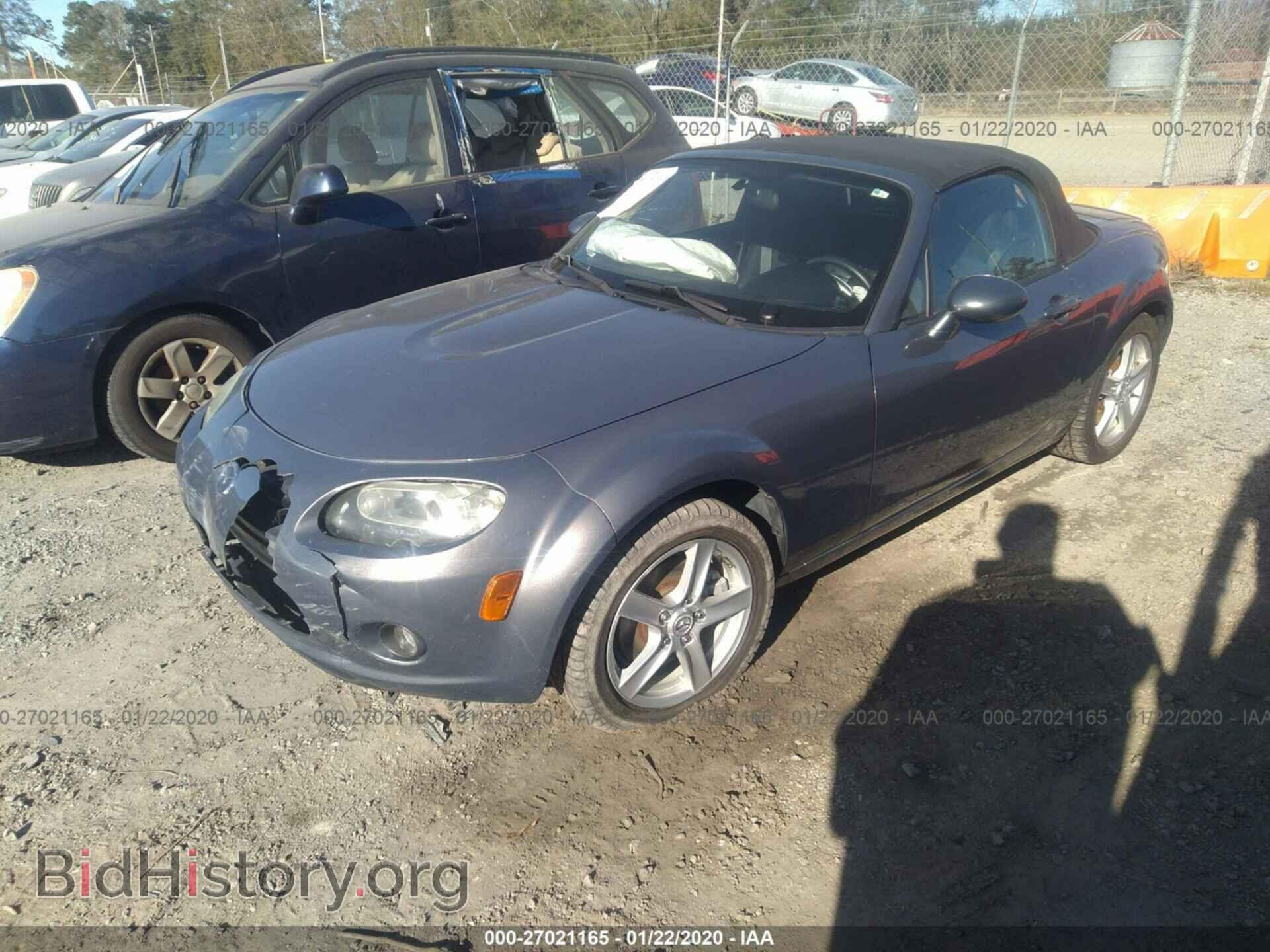 2007 MAZDA MX-5 MIATA - VIN: JM1NC25F170124763 - Фото 2