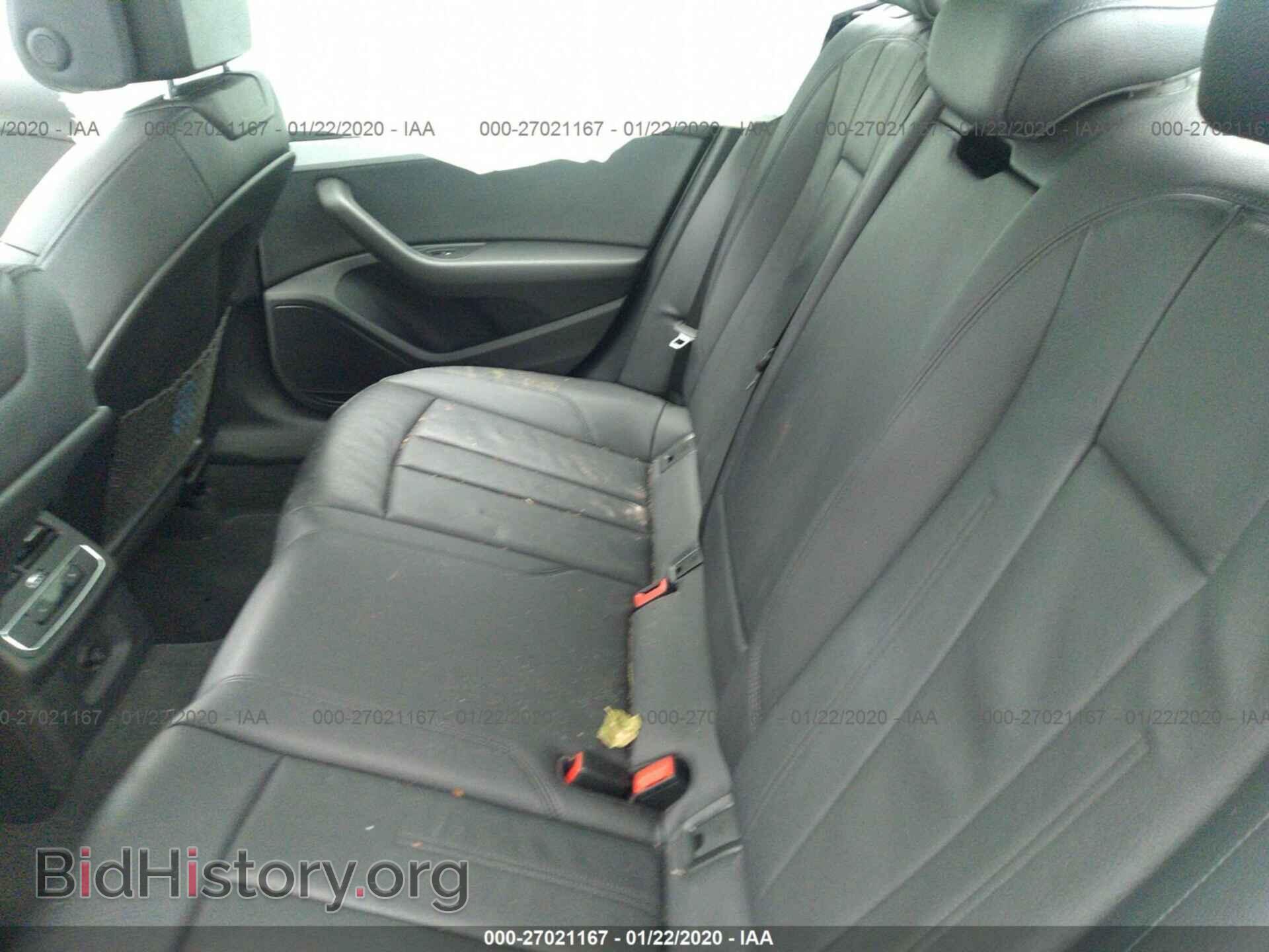 2017 AUDI A4 - VIN: WAUANAF48HN027707 - Фото 8