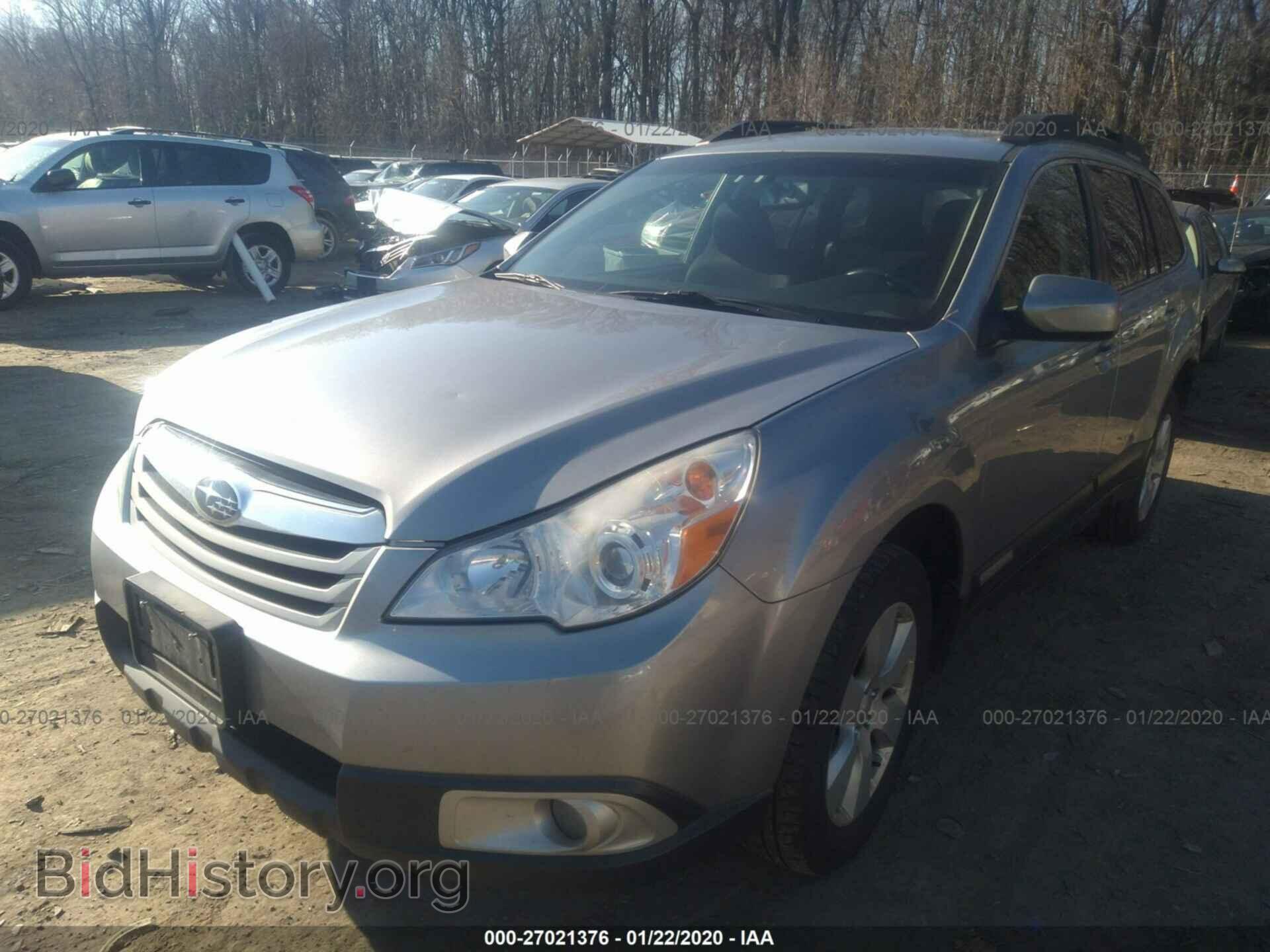 2011 SUBARU OUTBACK - VIN: 4S4BRBGC6B3378377 - Фото 2