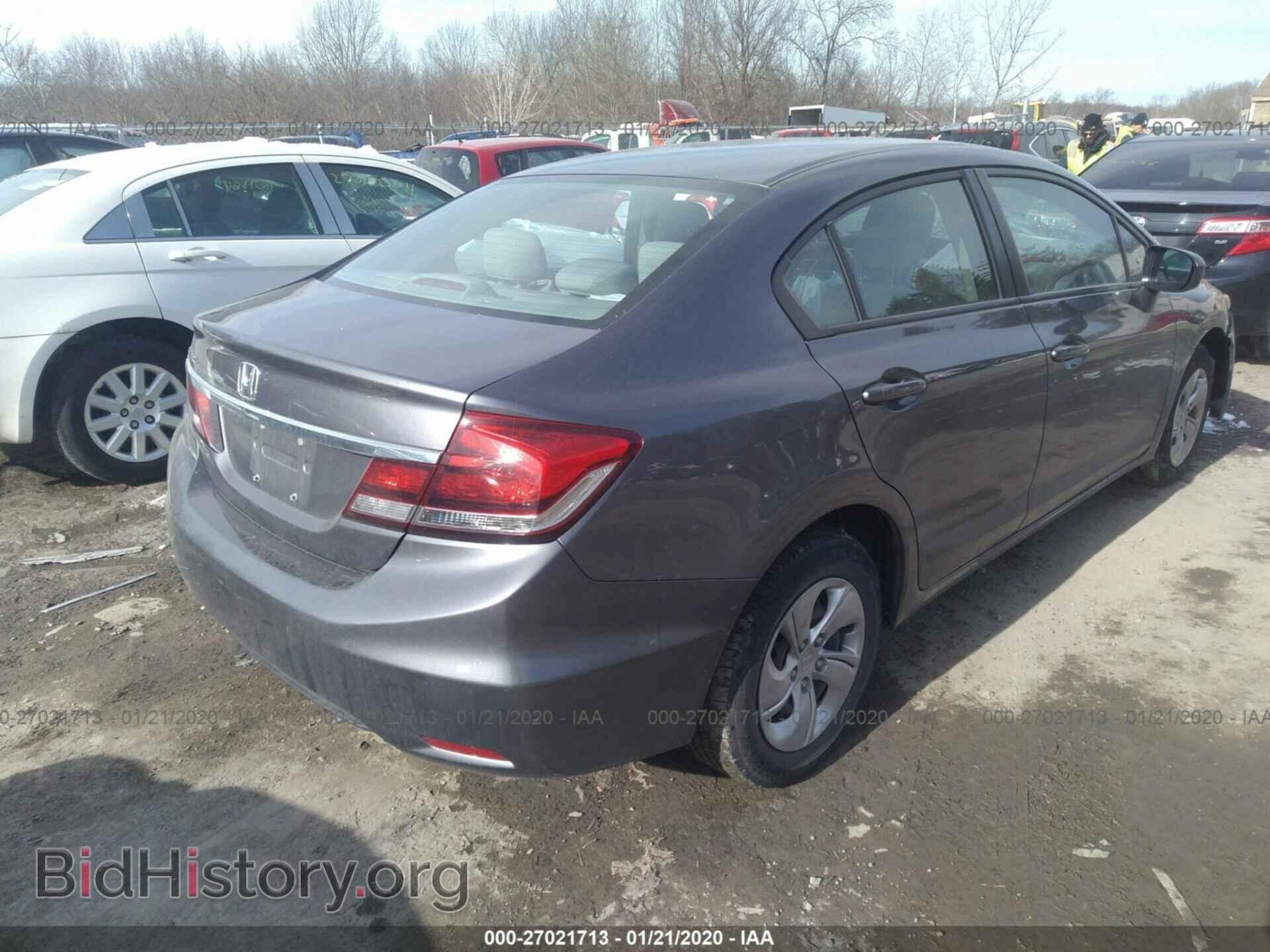 2014 HONDA CIVIC - VIN: 19XFB2F52EE257937 - Фото 4