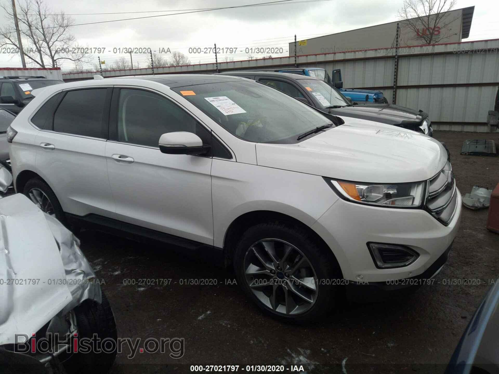 Фотография 2FMPK3K98GBC58633 - FORD EDGE 2016