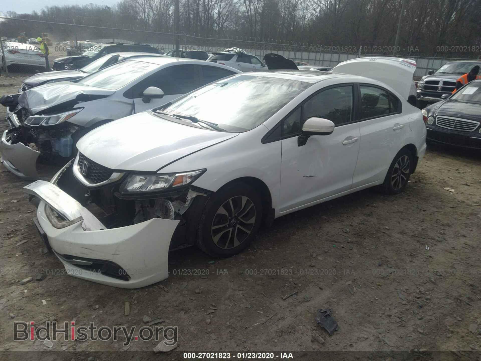 2014 HONDA CIVIC - VIN: 19XFB2F85EE060027 - Фото 2