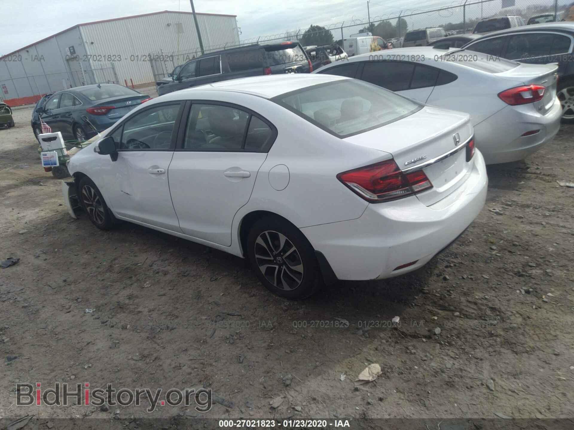 2014 HONDA CIVIC - VIN: 19XFB2F85EE060027 - Фото 3