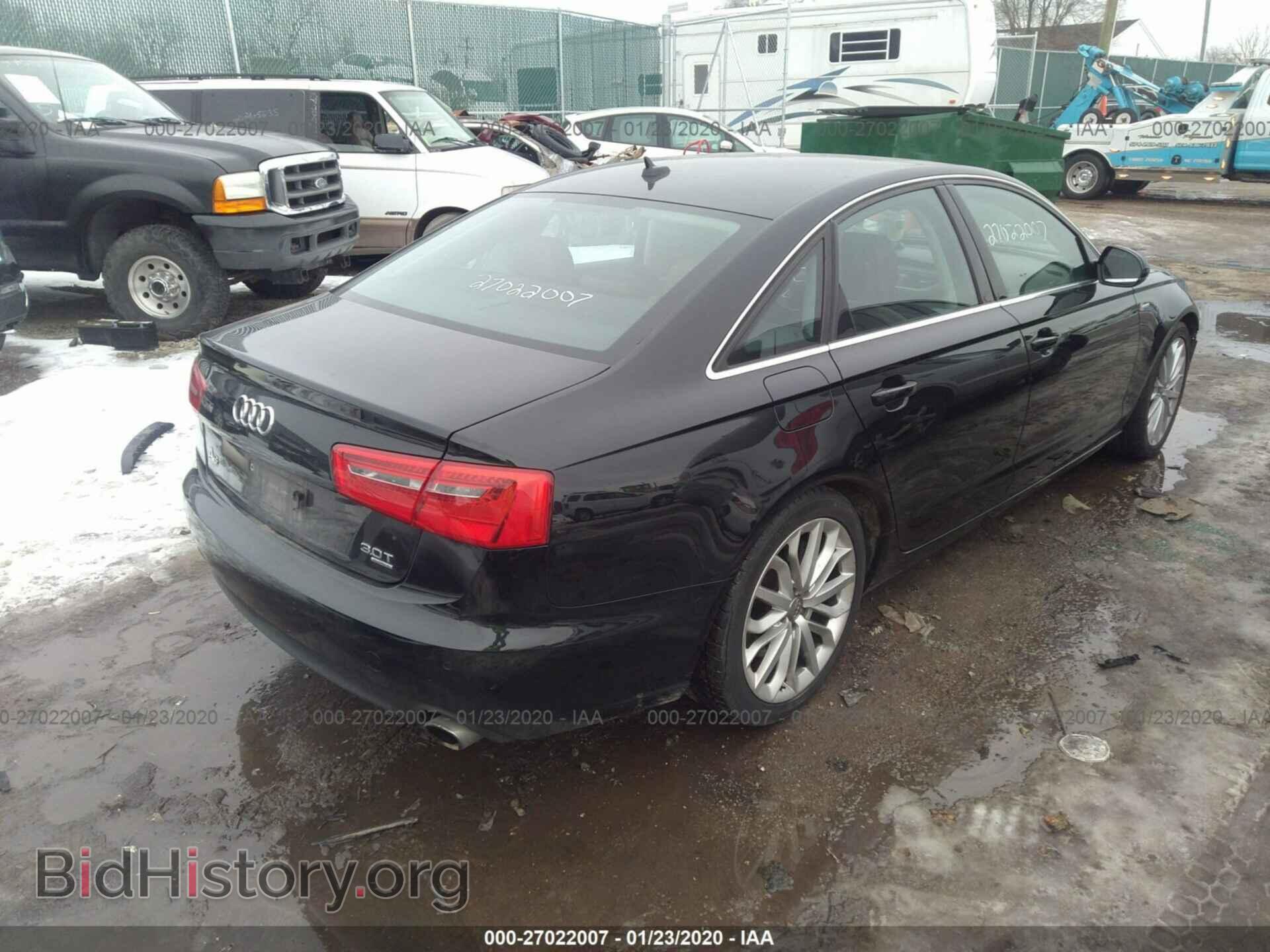 2012 AUDI A6 - VIN: WAUBGAFC6CN012072 - Фото 4