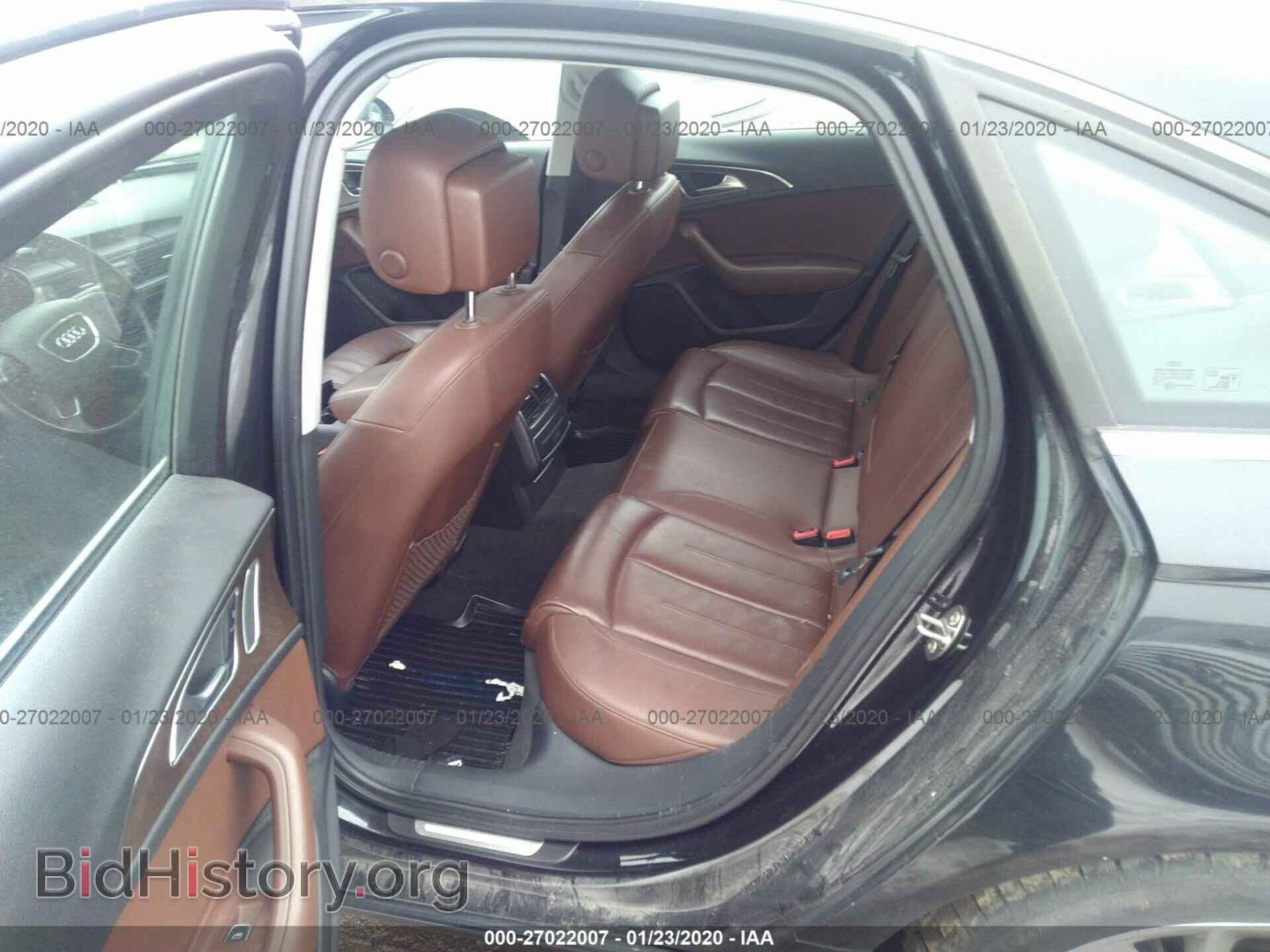 2012 AUDI A6 - VIN: WAUBGAFC6CN012072 - Фото 8